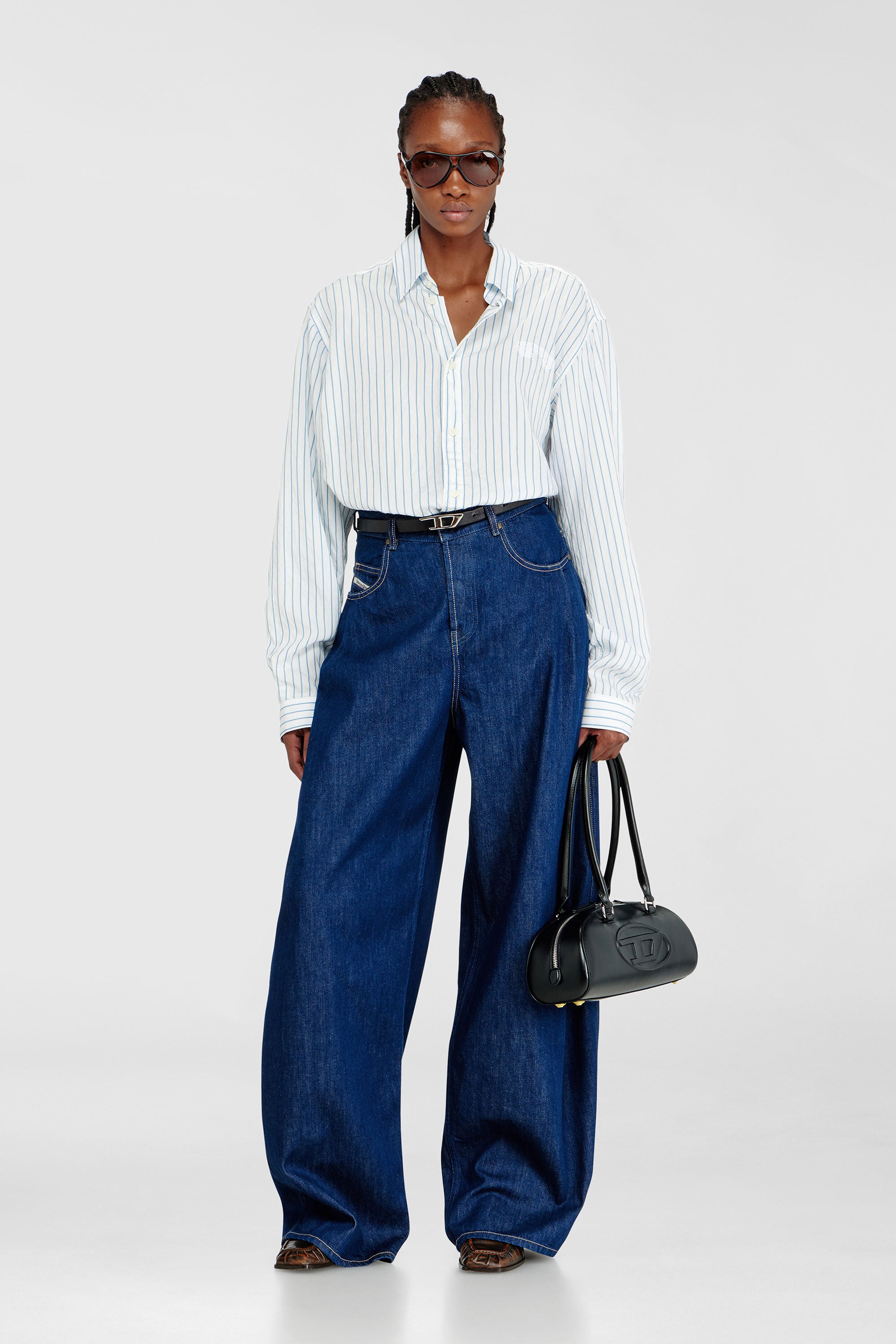 Women's Relaxed Jeans | High Waist 1987 D-Khelz | Dark Blue