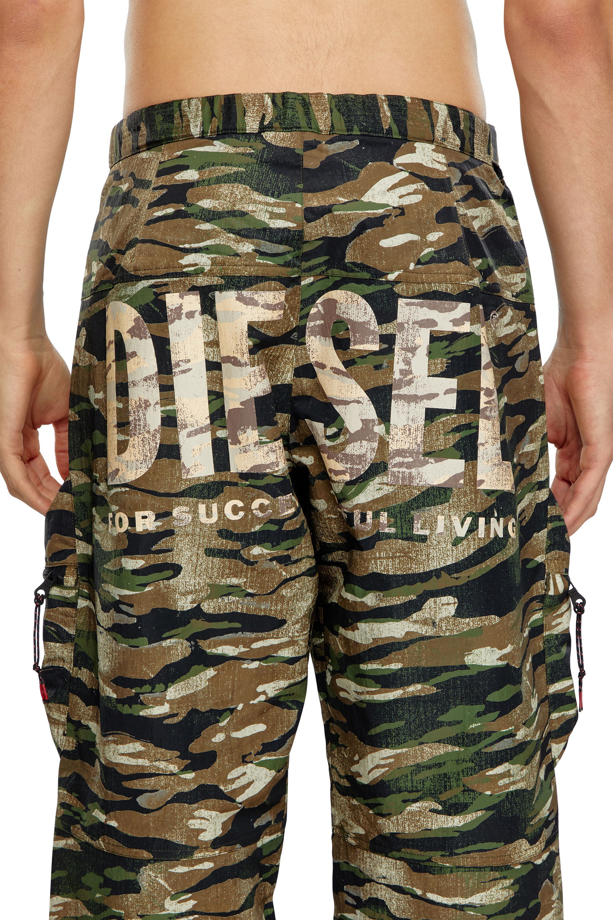 Diesel camouflage hose clearance