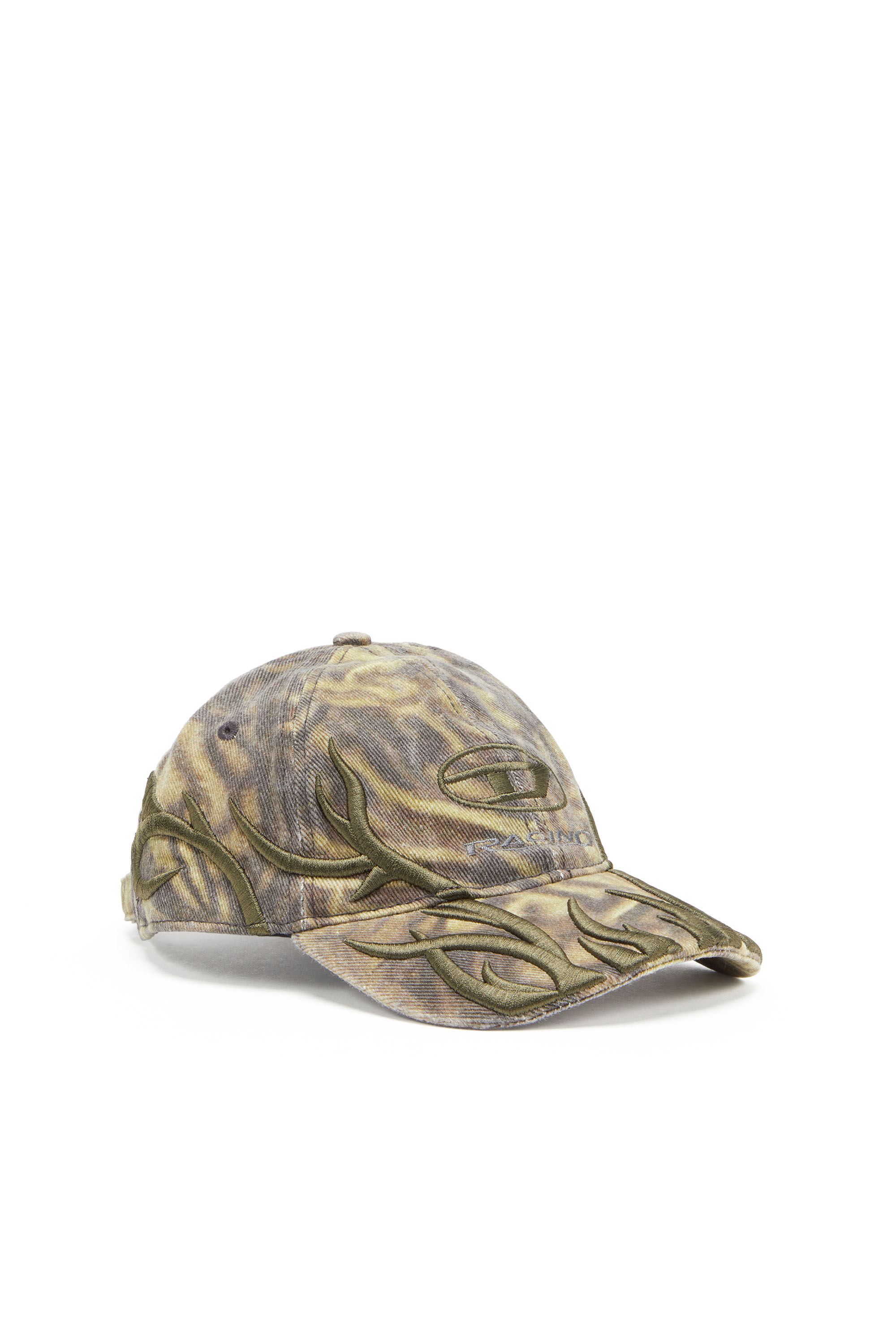 Men s Camo baseball cap with embroidery Diesel C AREN