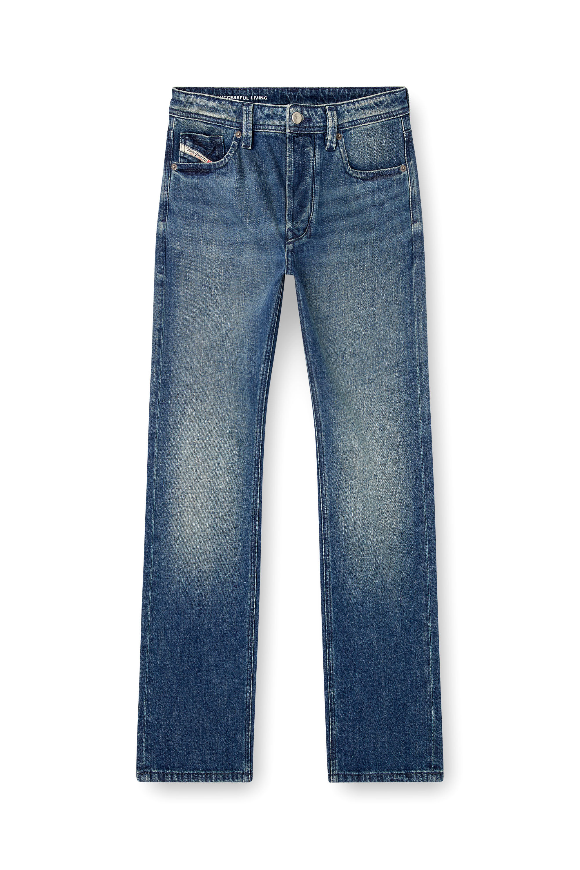 Men's Regular Jeans | Dark Blue | Diesel 1985 Larkee