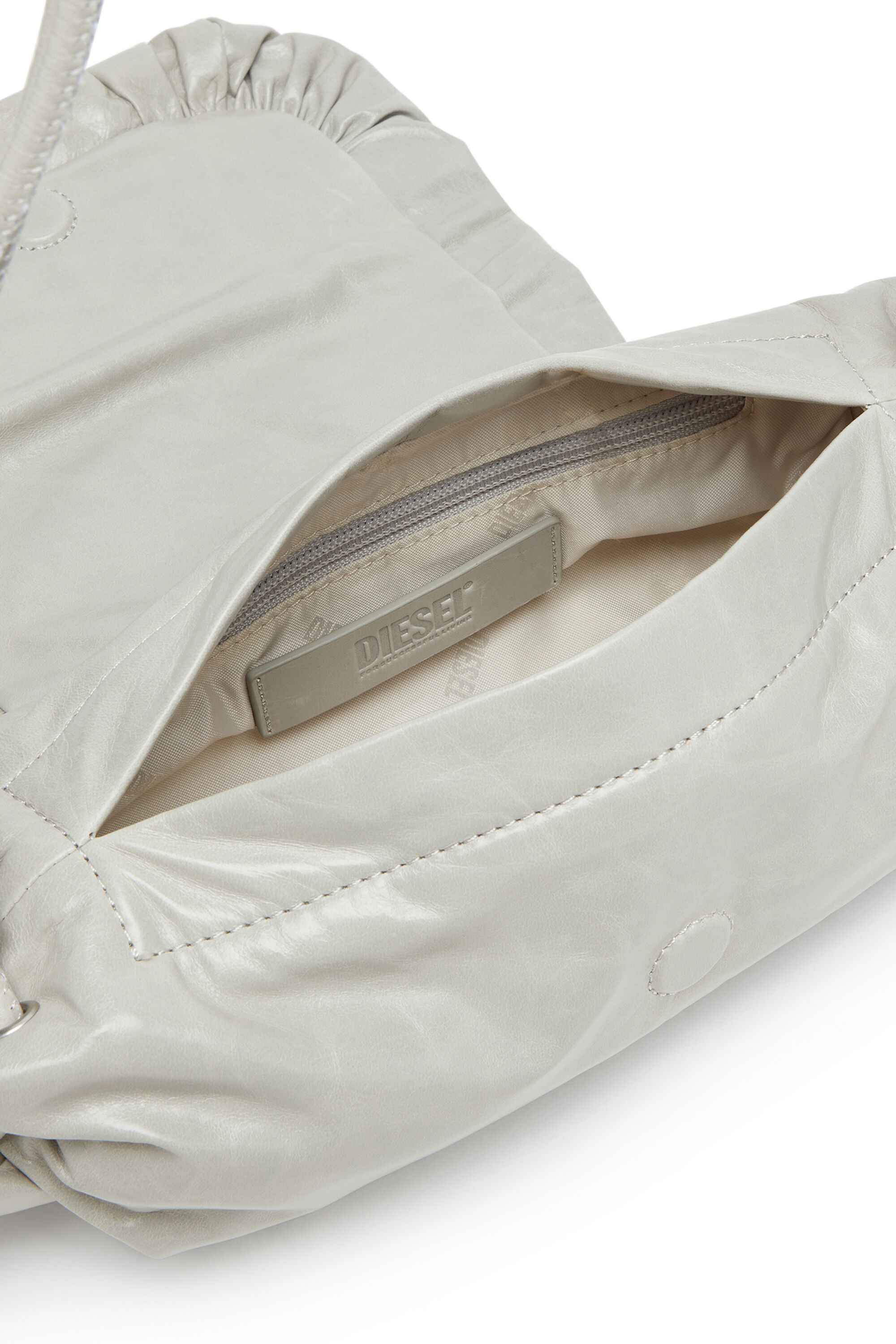 DIESEL Scrunch-D Shoulder M ショルダーバッグ 白 Diesel White Scrunch-D Shoulder M Bag Diesel