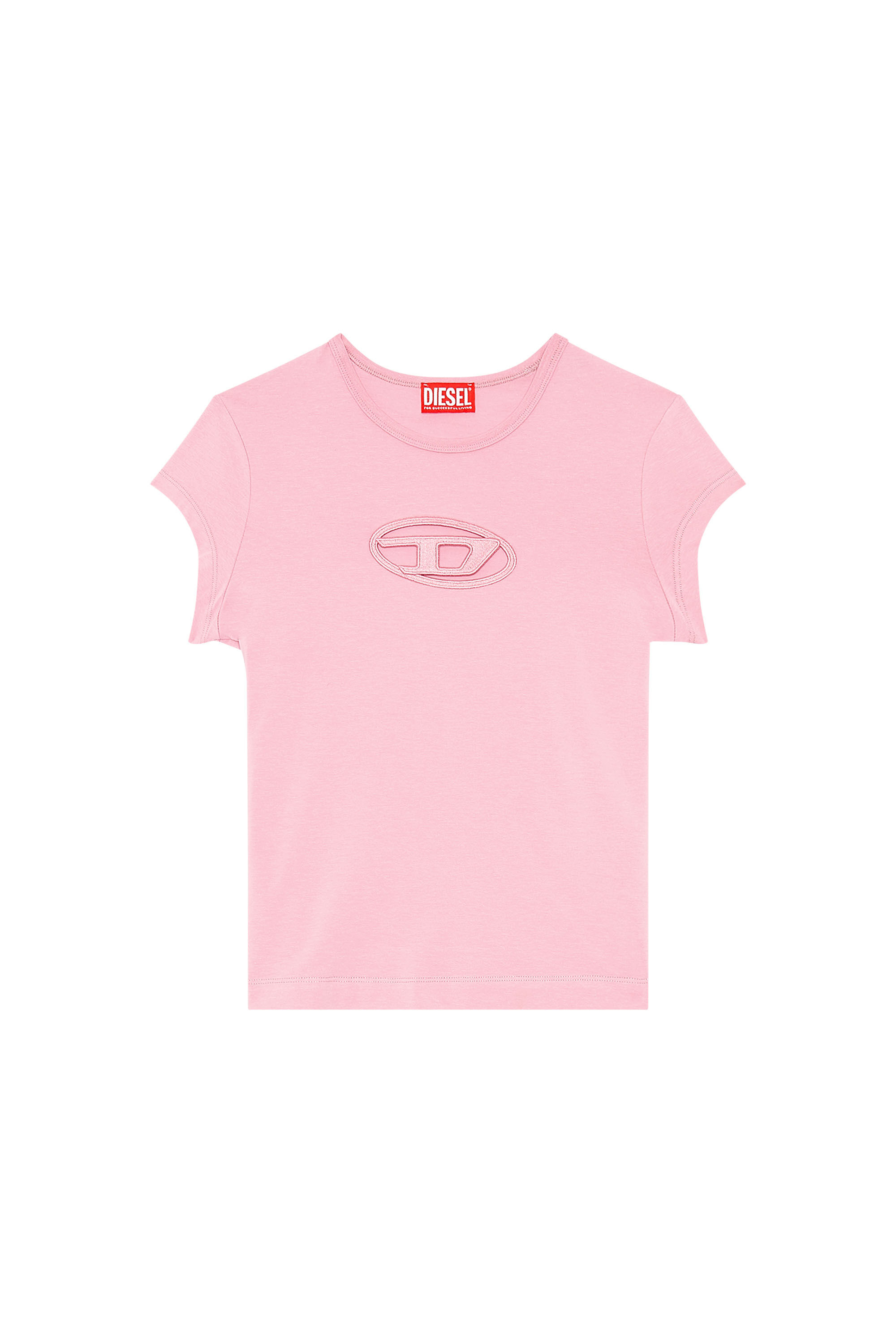 T-ANGIE｜ウィメンズ｜ロゴTシャツ ｜ブラック/ピンク