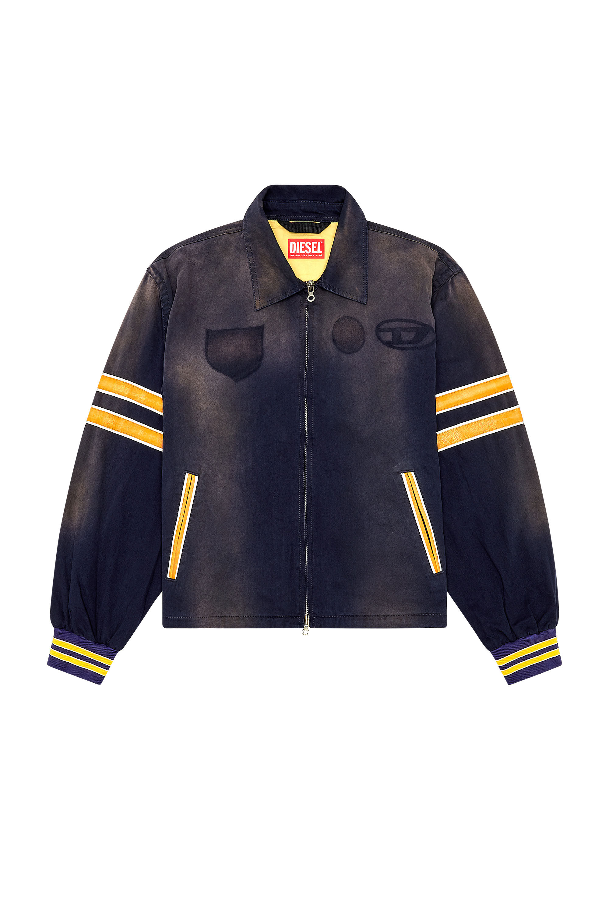Men's Cotton jacket with vintage effects | J-KILL Diesel