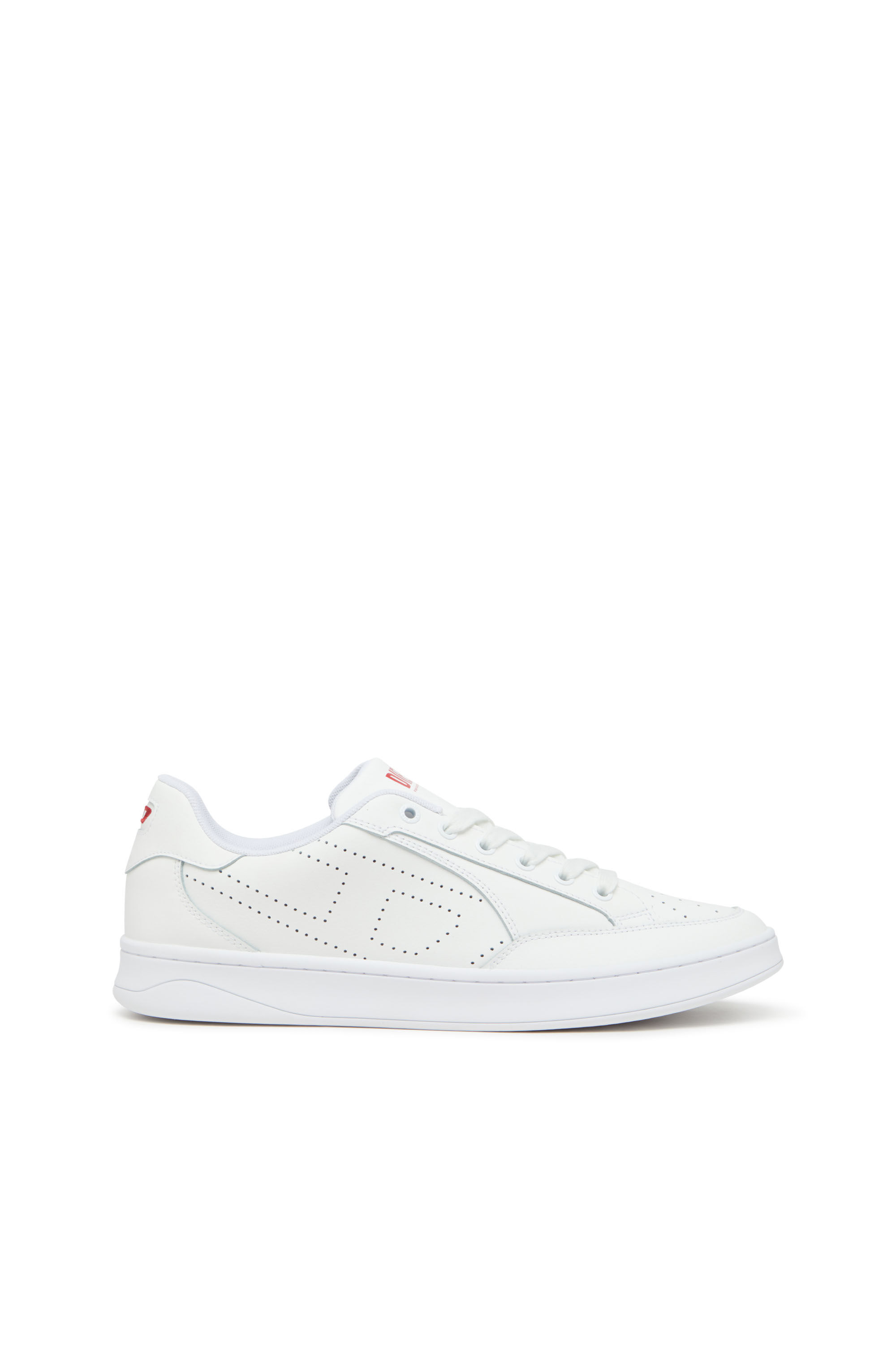スニーカー DIESEL FW25 'S-Dakota Low W' sneakers (Y03507P0476 T1002) Women's S-Dakota-Leather sneakers with perforated logo