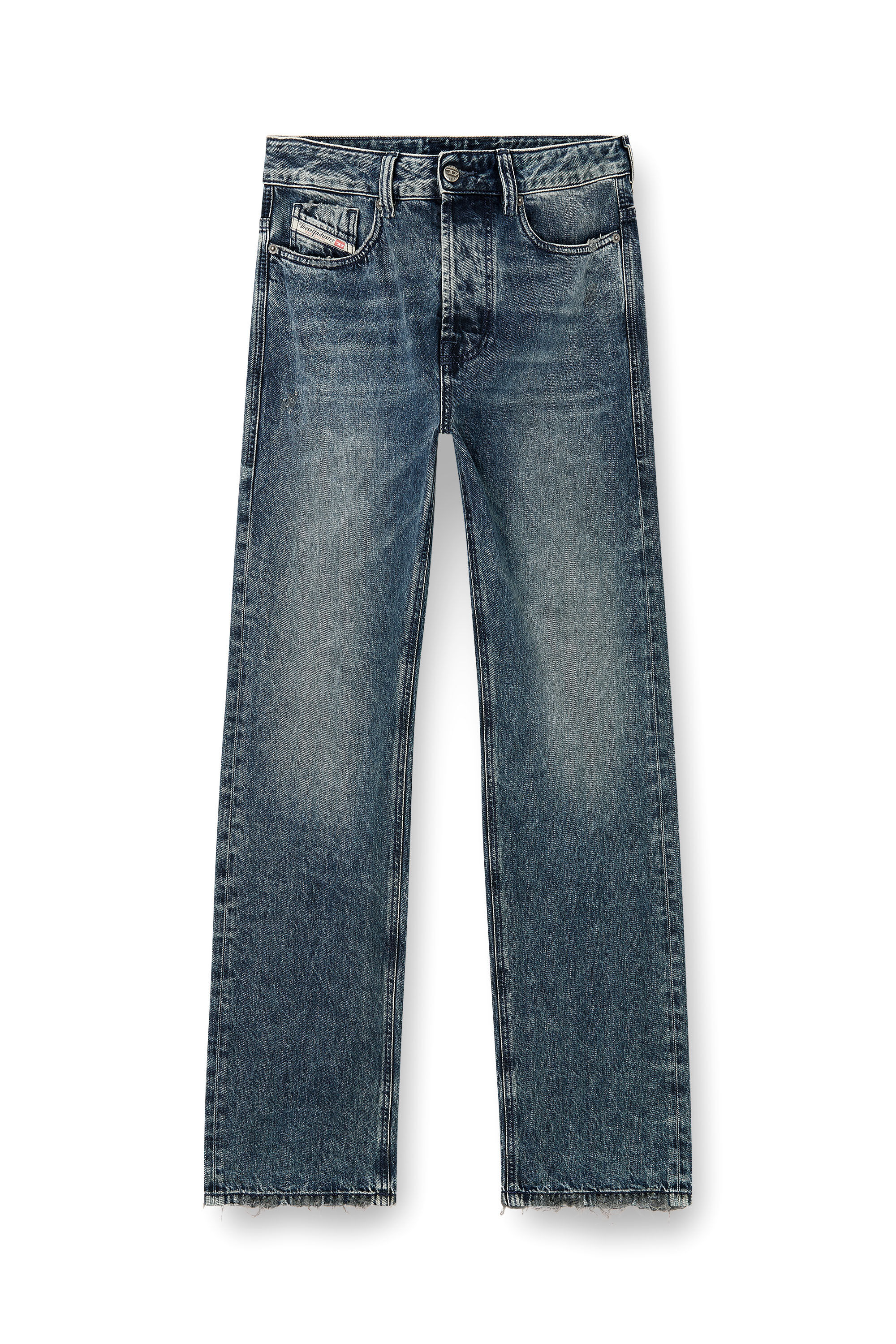 Men's Relaxed Jeans | Regular Waist 1980 D-EeperDark Blue | Diesel
