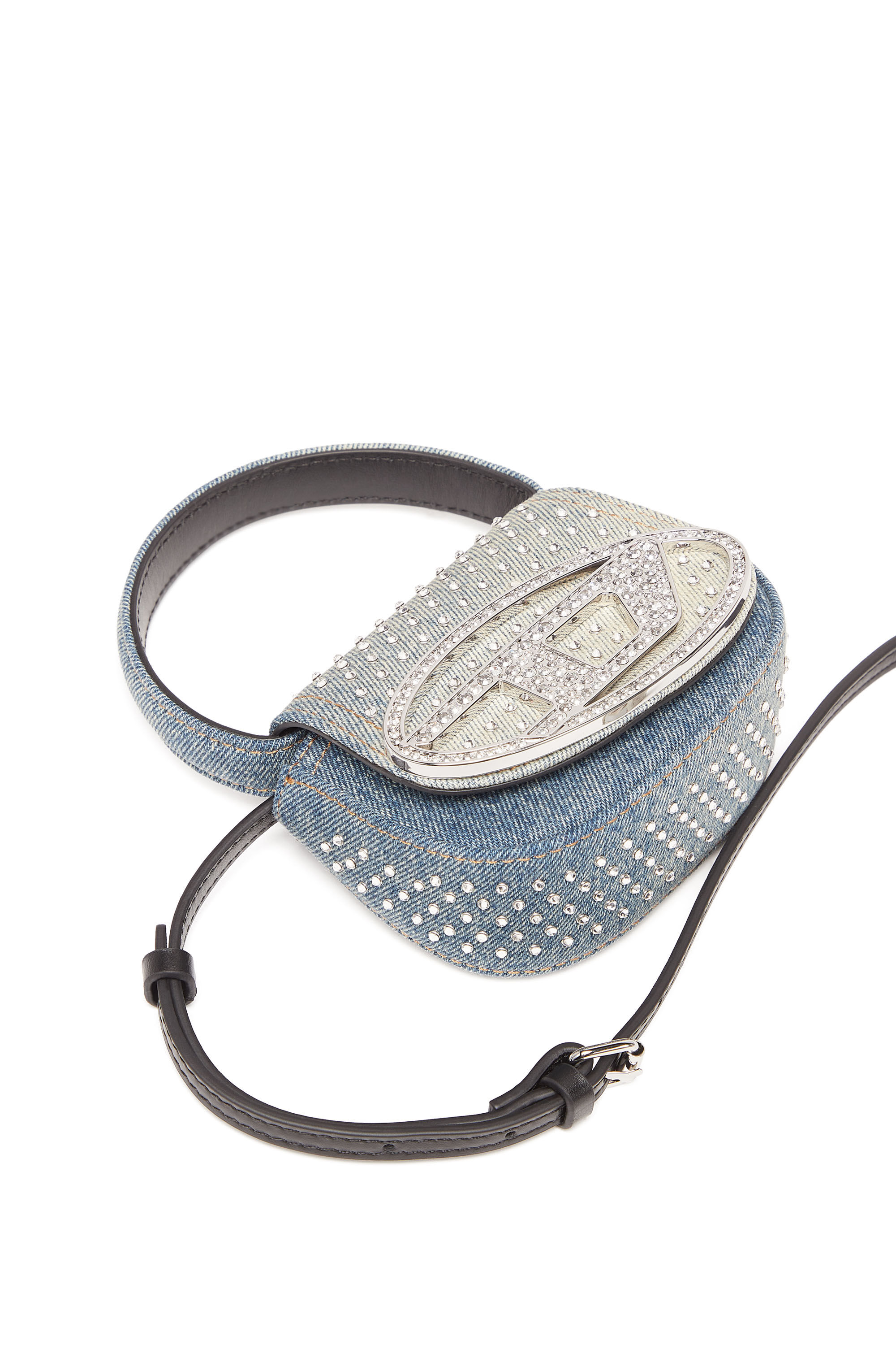 バッグ DIESEL 1DR XS 1DR XS Bag Woman: leather mini Bag with D logo plaque | Diesel