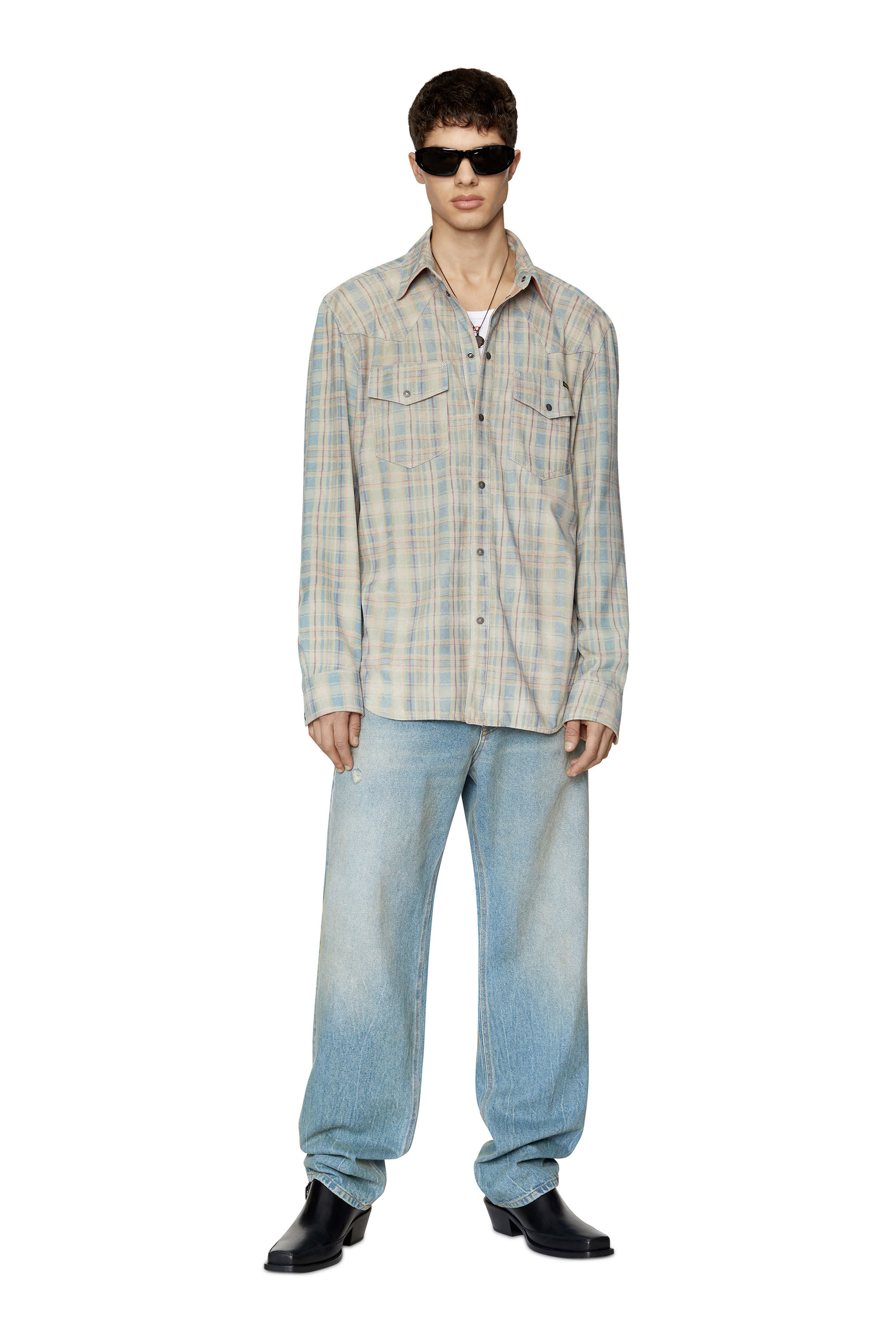 Diesel - L-FIVE, Blue/Grey - Image 1