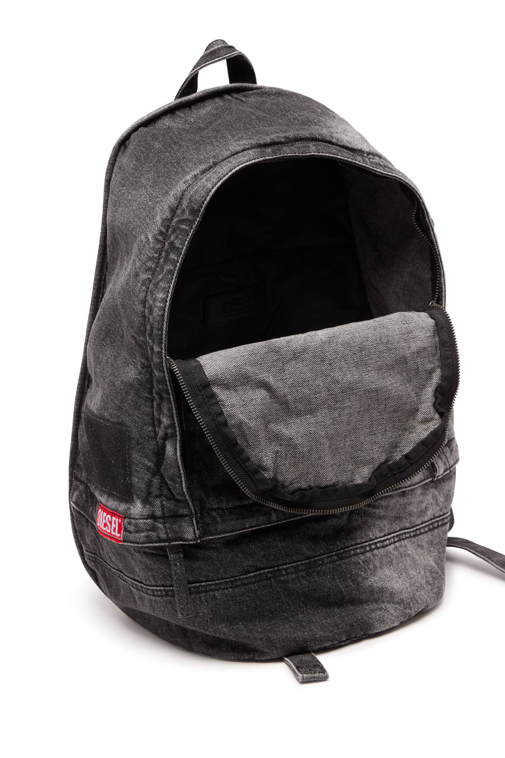 Diesel top denim backpack