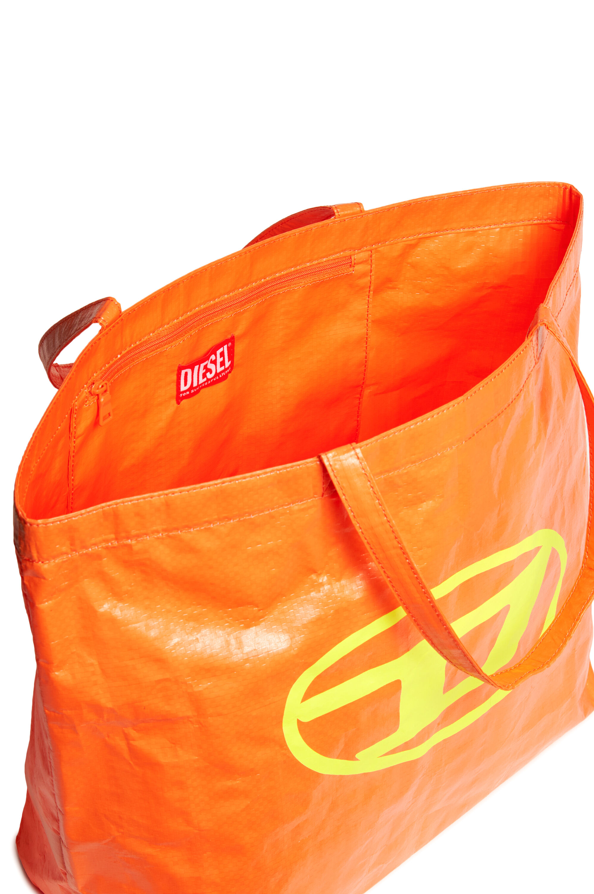 Beach bag with Oval D print | Orange | 4-16 YEARS Girls | Diesel