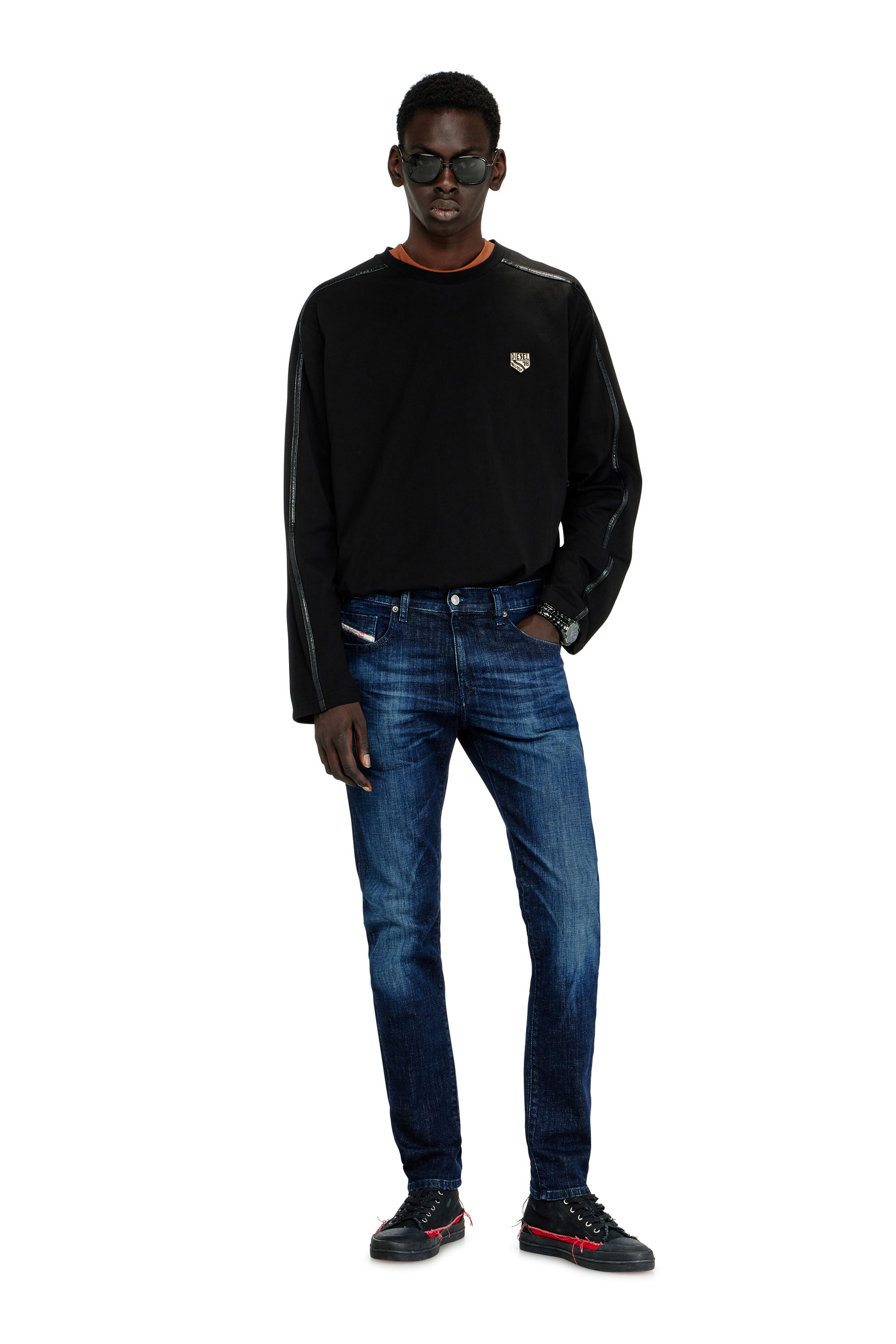 Men's Slim Jeans | Regular Waist 2019 D-StruktDark Blue | Diesel TR