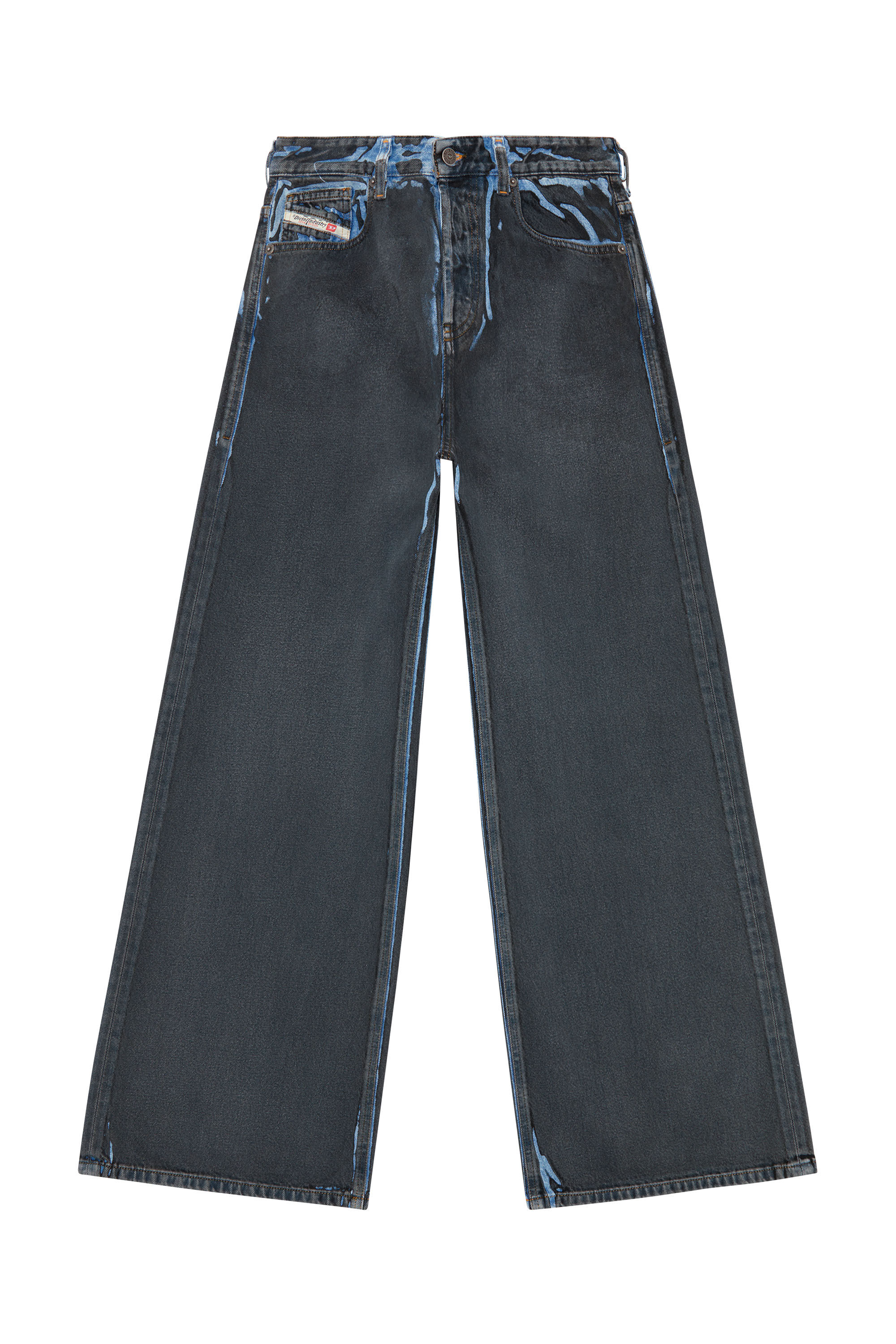 Women's Straight Jeans | Black/Dark grey | Diesel 1996 D-Sire