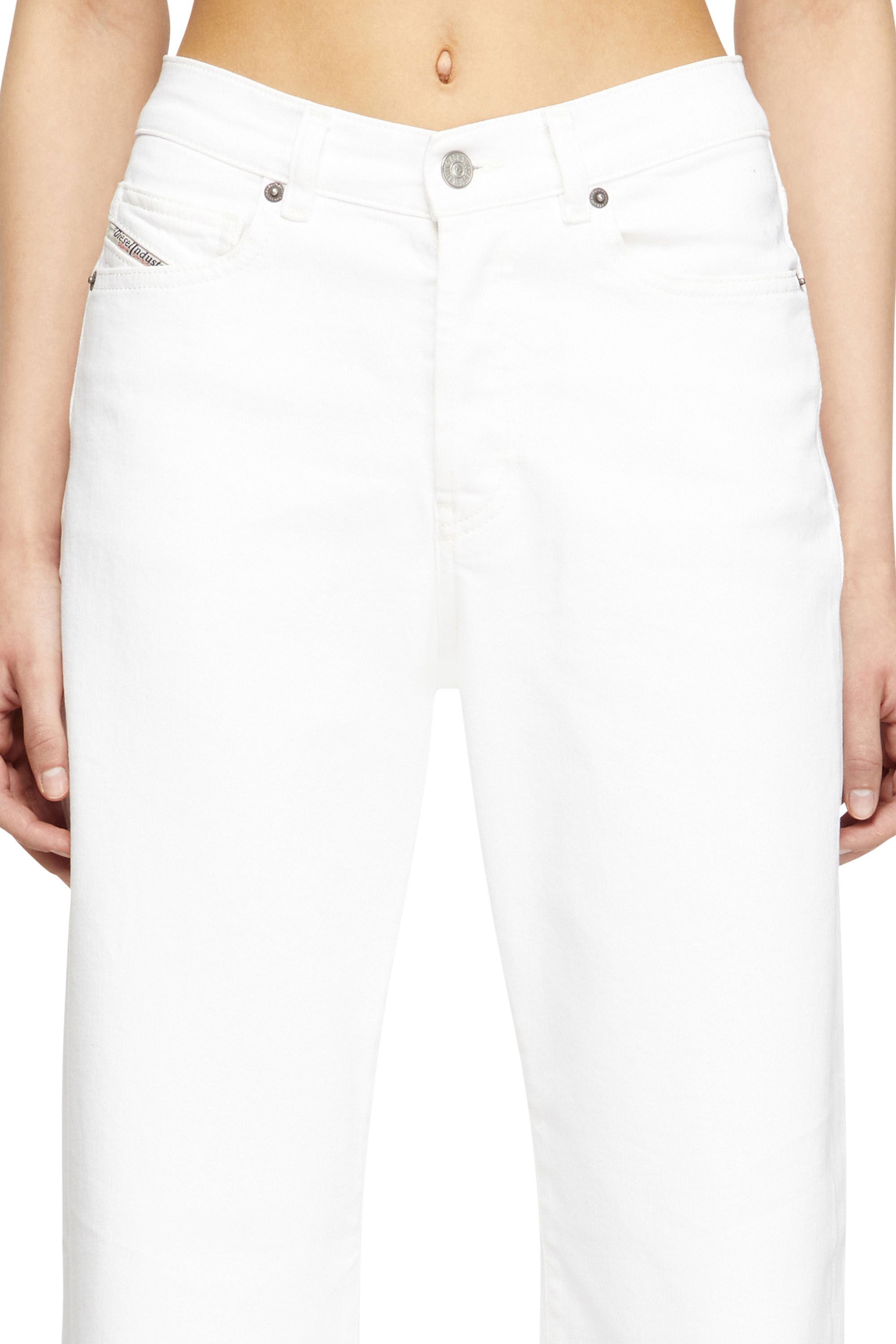 Women's Regular Jeans | High Waist 1971 D-Sent | White | Diesel TR
