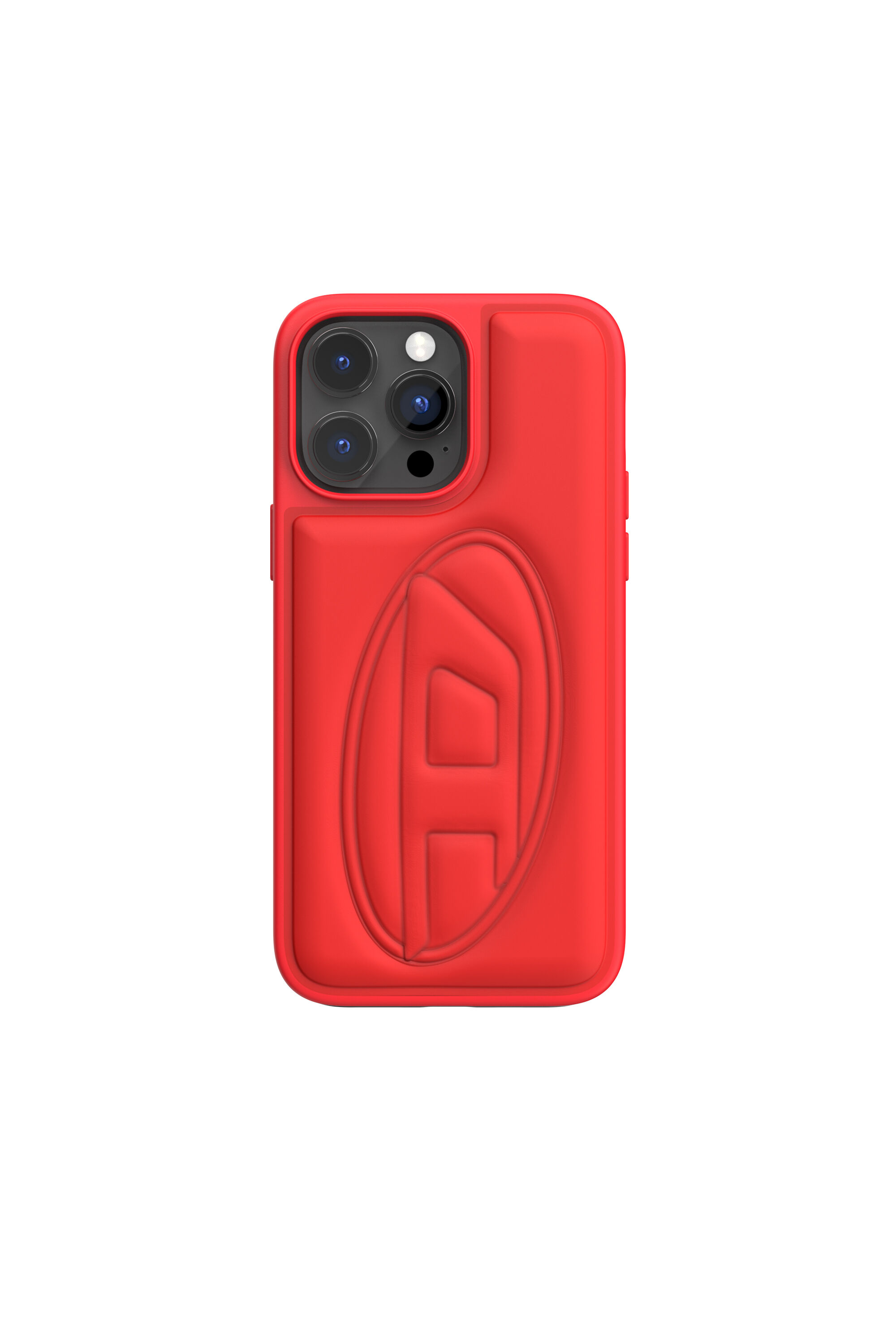 Women's Moulded case oval D for iPhone 14 Pro Max | Red | Diesel