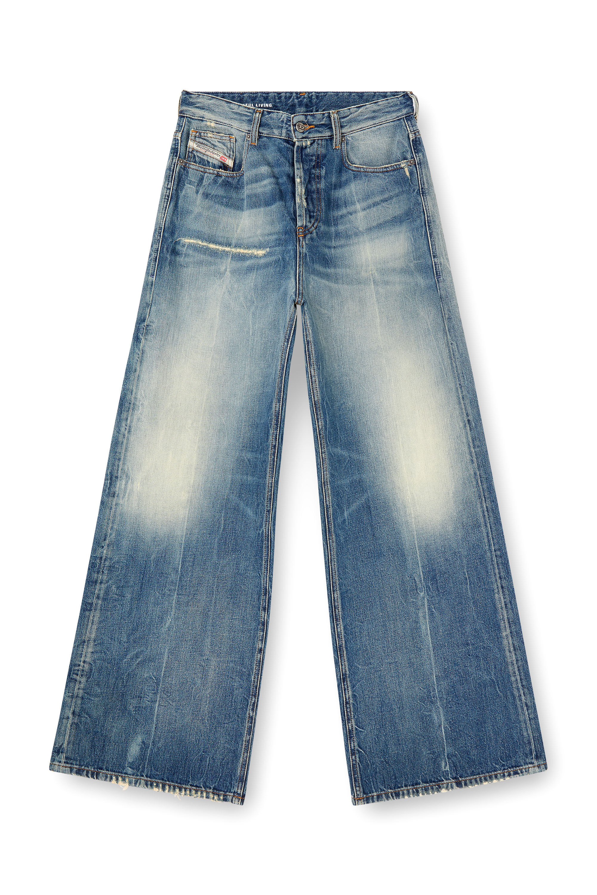 【DIESEL】(W) 24SS 1996 D-SIRE-S1 Denim Jeans Women's Relaxed Jeans | Medium blue | Diesel 1996 D-Sire
