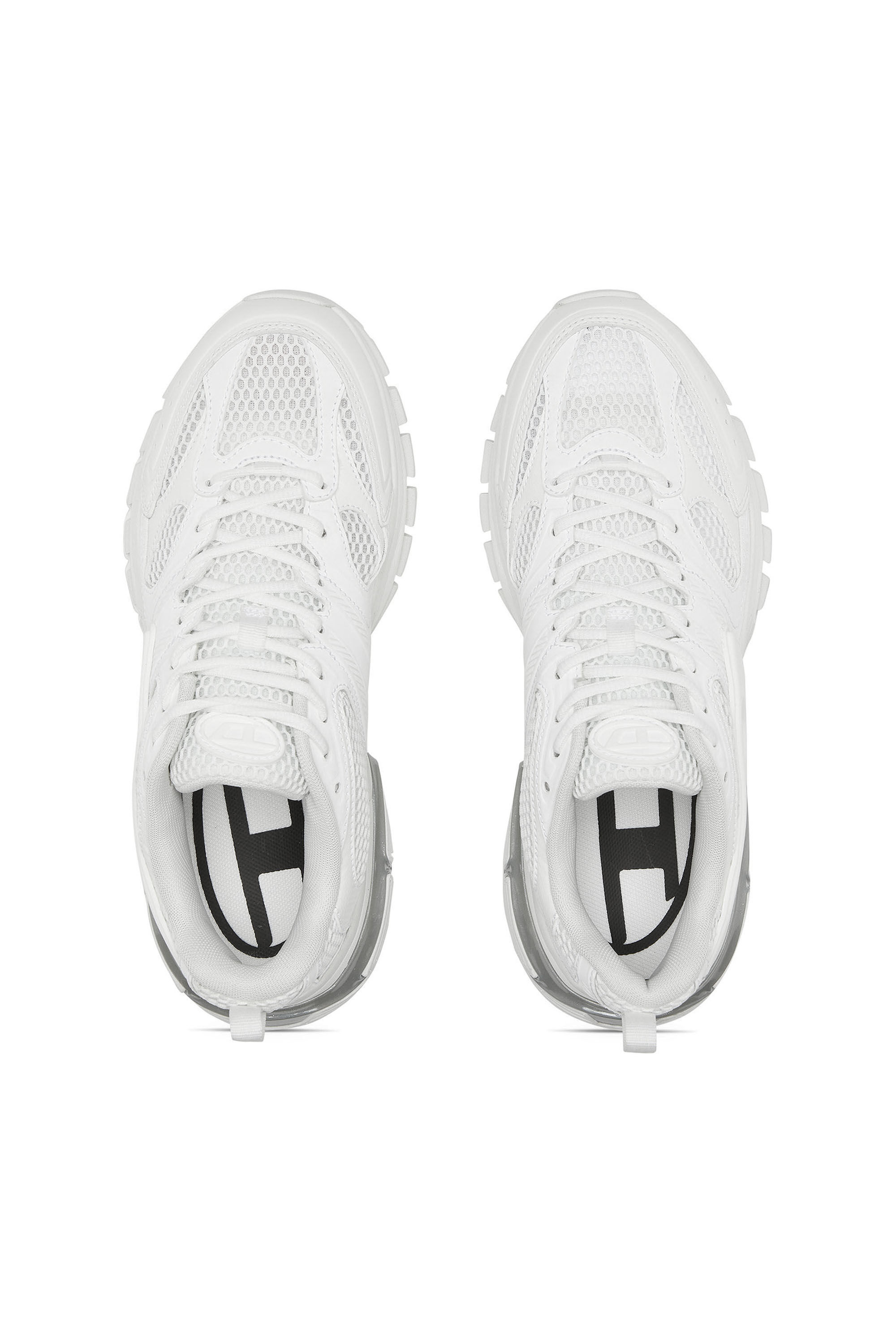Women's S-Serendipity-Monochrome sneakers in mesh and PU