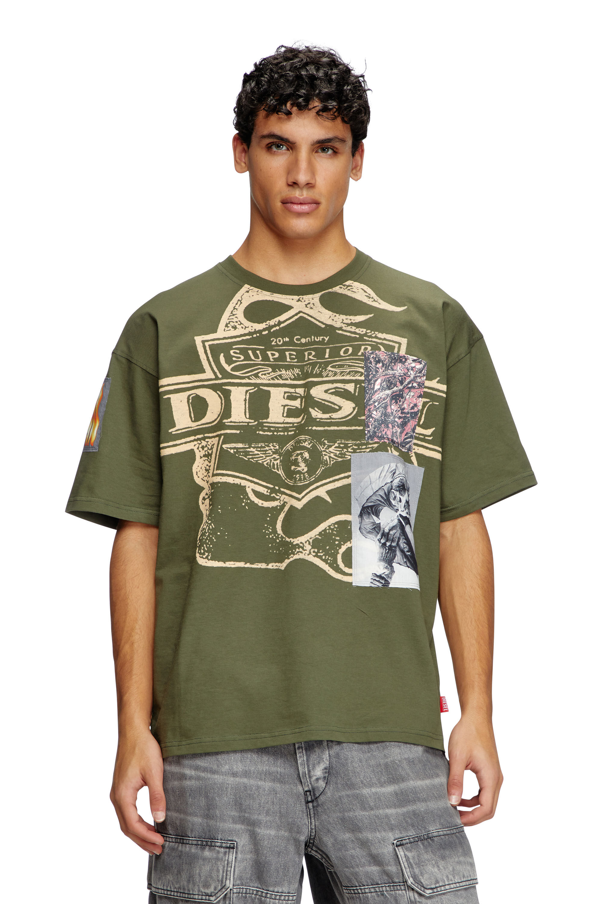 トップス Basic Side Slit Punch The Dough TShirt putt_for_dough_back_flat_1200x