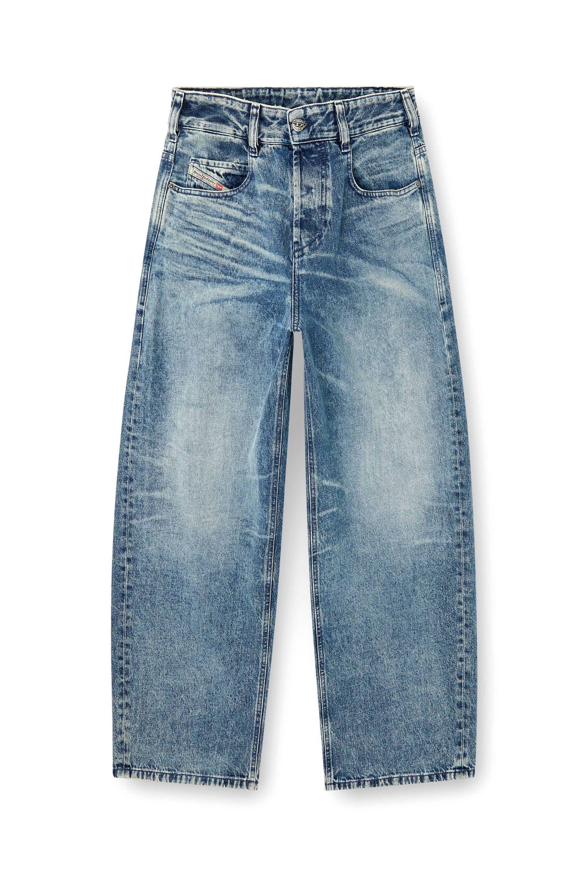 Women's Relaxed Jeans | Light Blue | Diesel 1997 D-Enim
