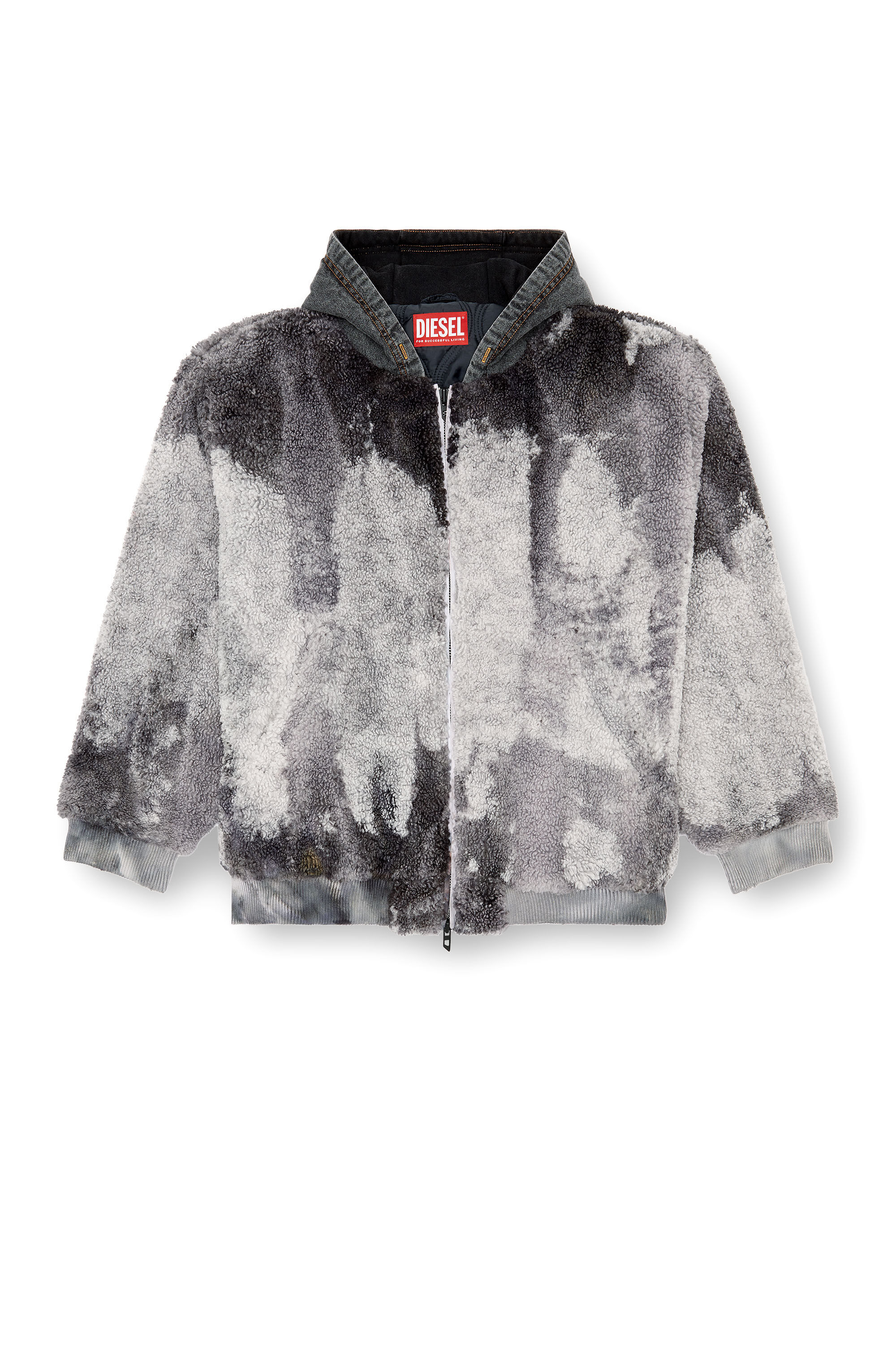 MARKAWARE TEDDY JACKET REAL SHETLAND MELTON A17C-05BL01C