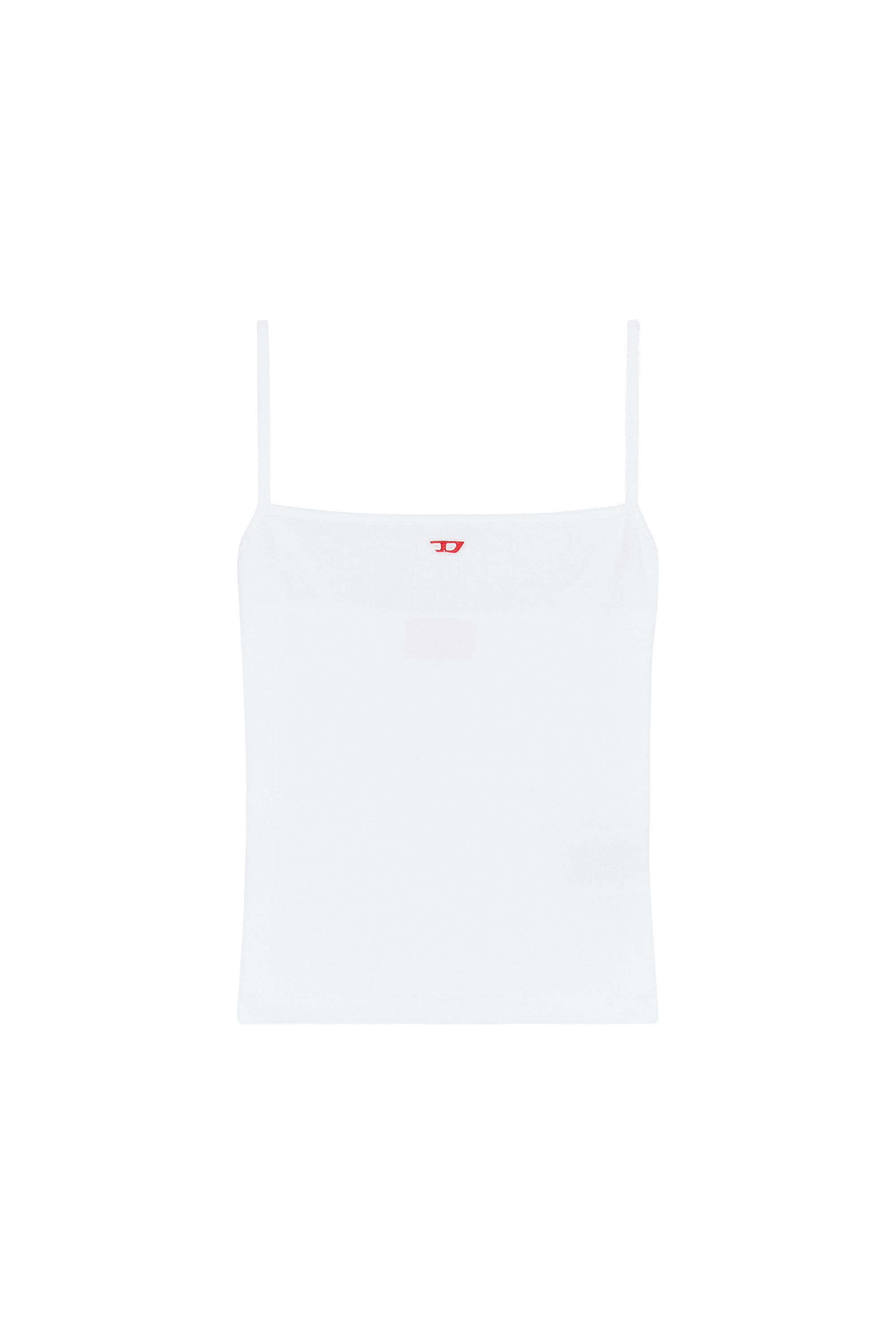 T-HOP-D Woman: Cami top with embroidered D patch | Diesel