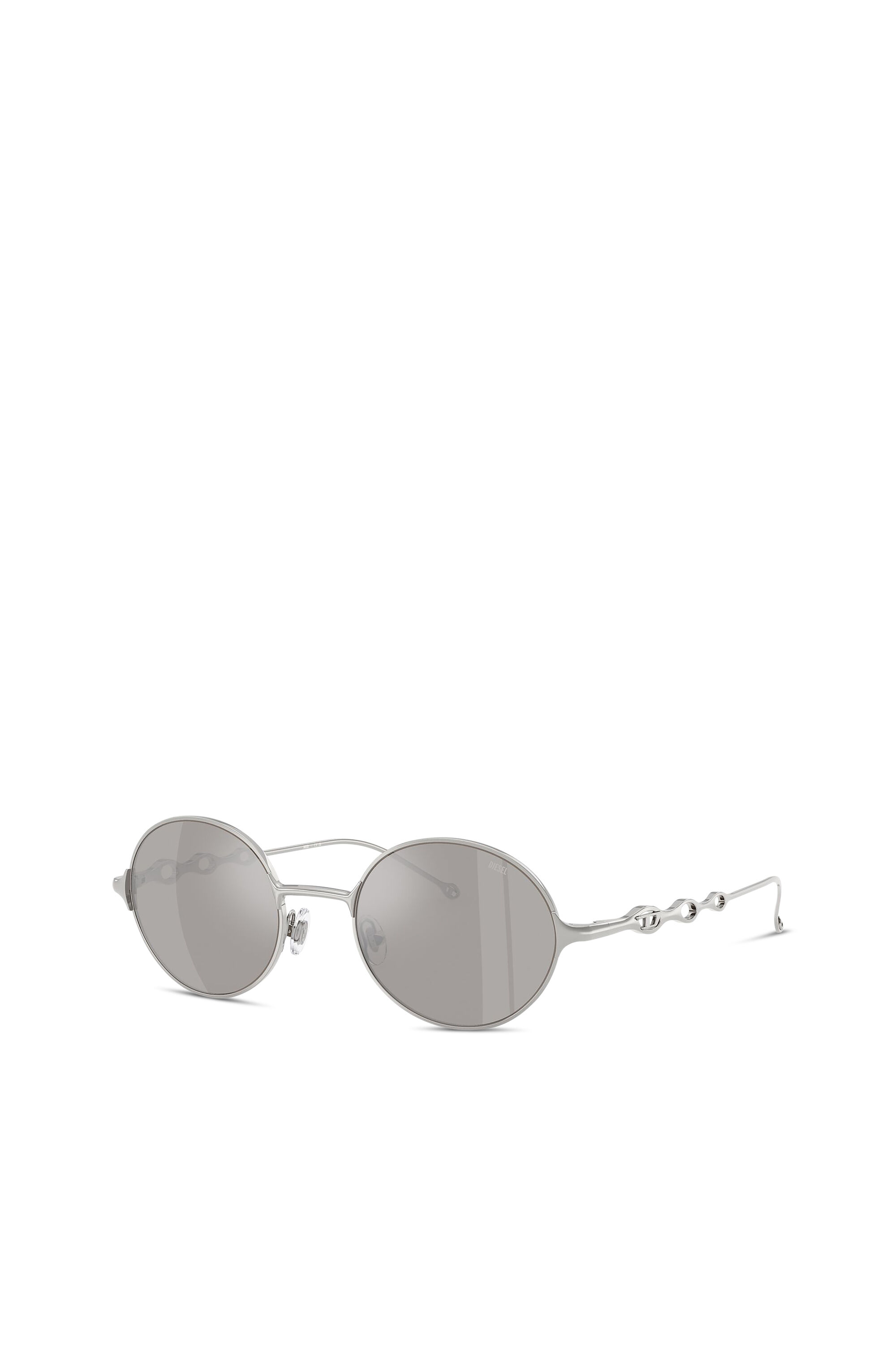 Women's Round sunglasses | Silver | Diesel