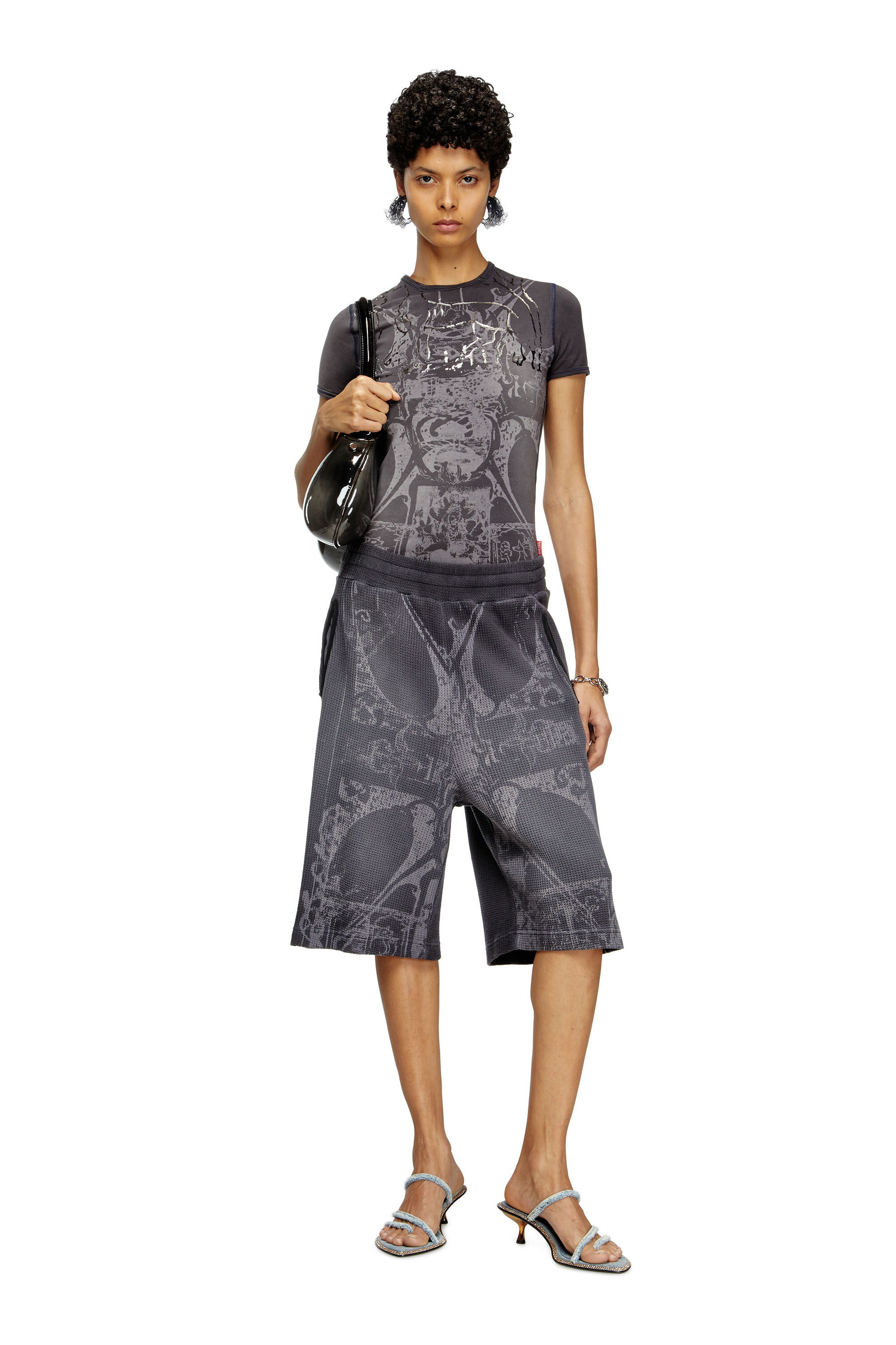 LAURENCE BRAS 売れ筋商品|||ローレンス ブラス Tシャツ トップス レディース Tops Grey Laurence Bras – Atlantic Nantucket