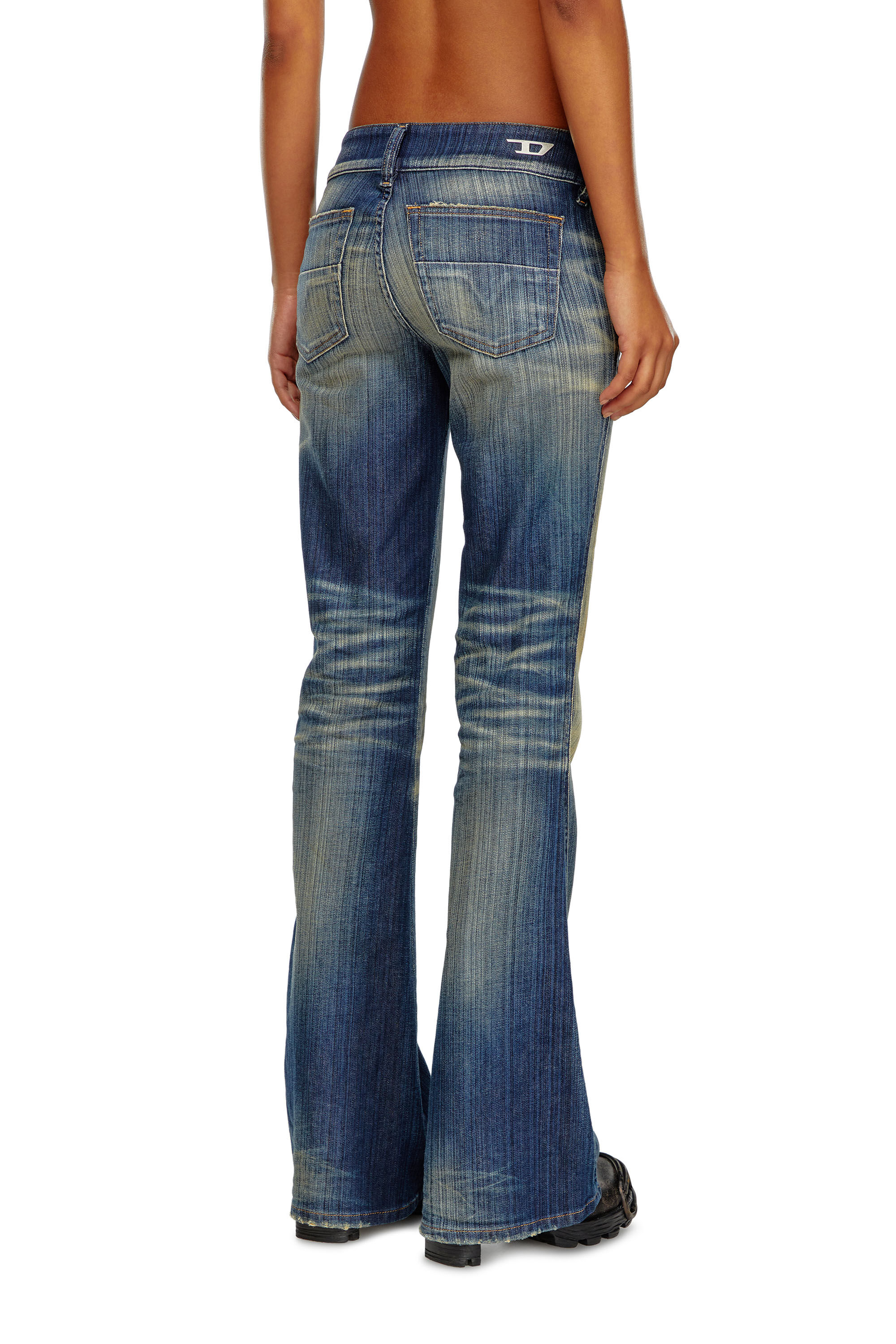 【特別セール品】 Women's D-Hush Diesel | Blue Dark | Jeans Bootcut パンツ