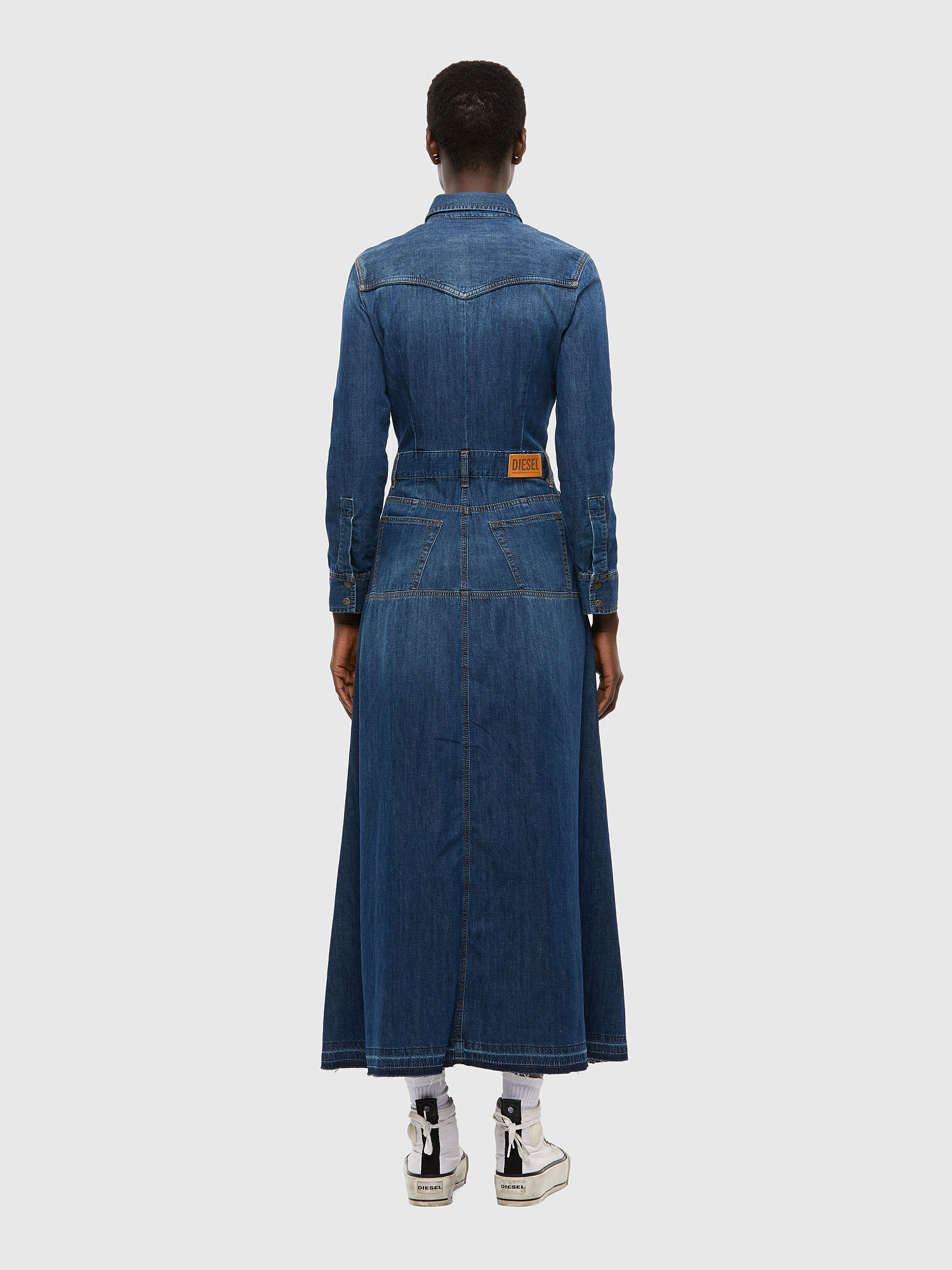 Robe en jean diesel clearance