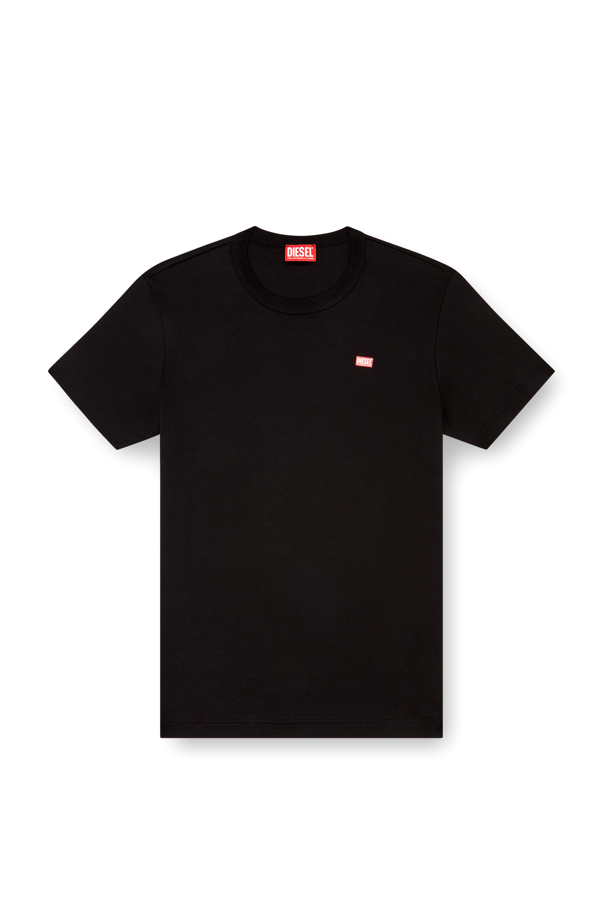 くらしを楽しむアイテム in T-shirt Men's mercerised Diesel | Black | cotton トップス