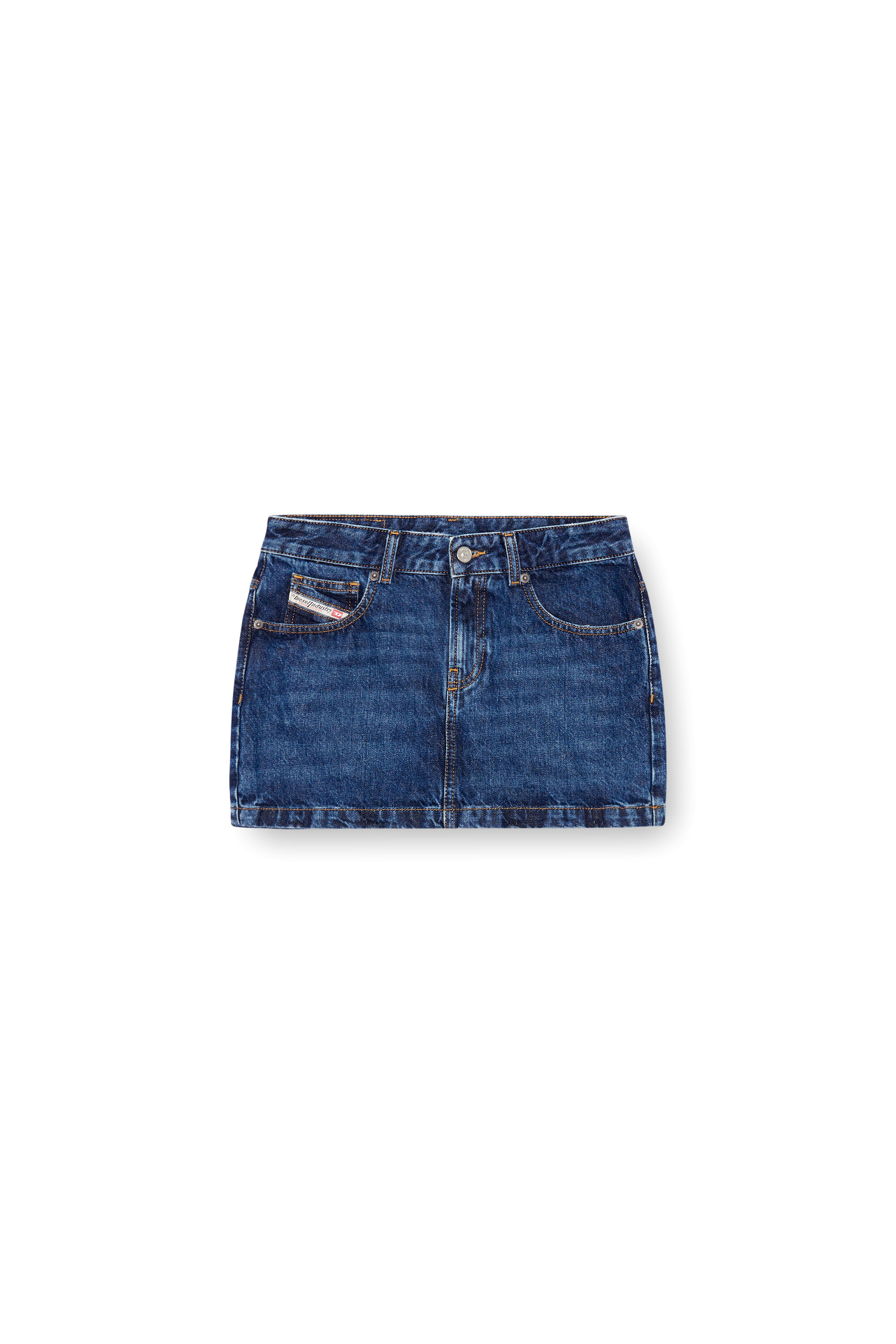 Women's Mini skirt in denim | Blue | Diesel