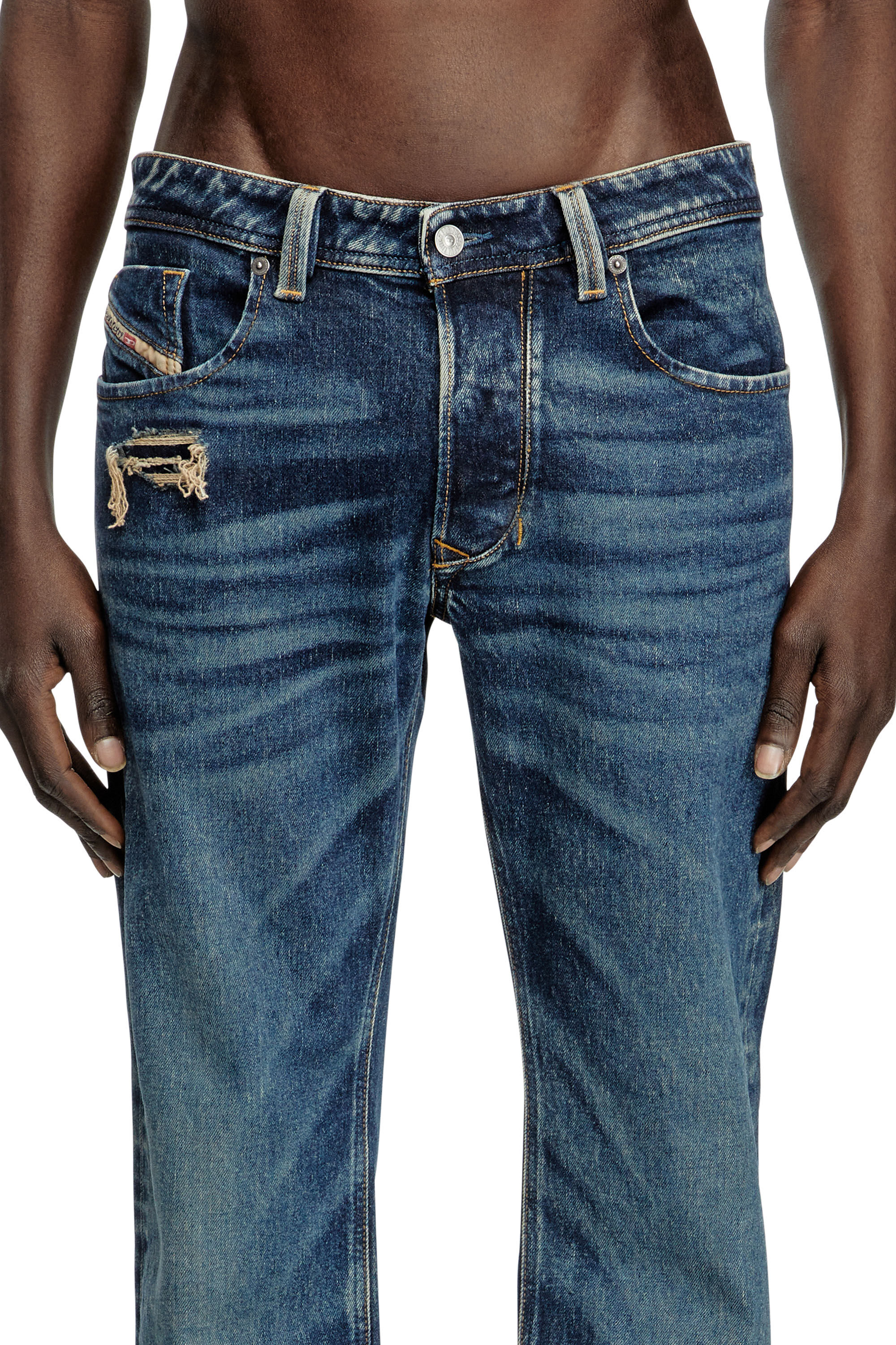 Men's Regular Jeans | Dark Blue | Diesel 1985 Larkee Men's Regular Jeans | Dark Blue | Diesel 1985 Larkee