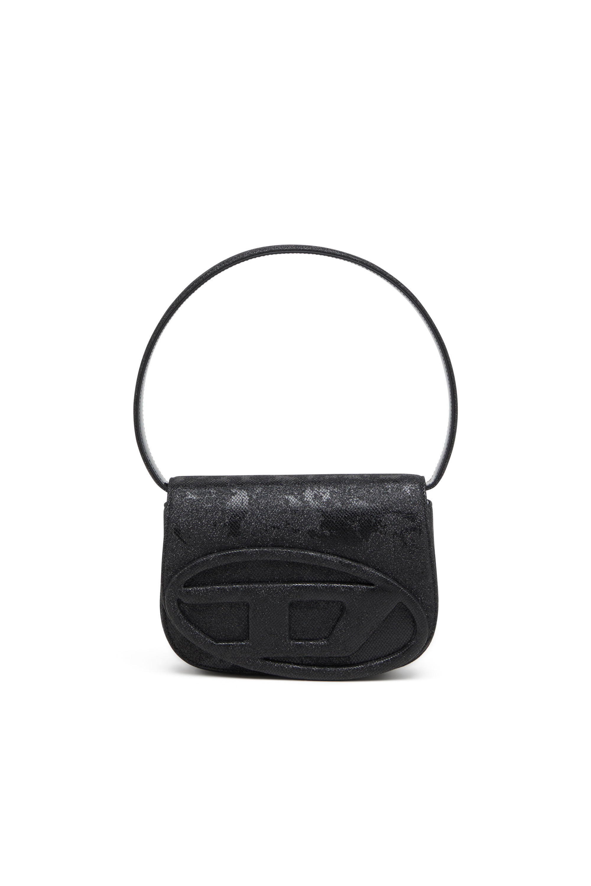 Diesel - 1DR, Woman's Iconic 1DR bag in glitter-camo Lurex in null - 1