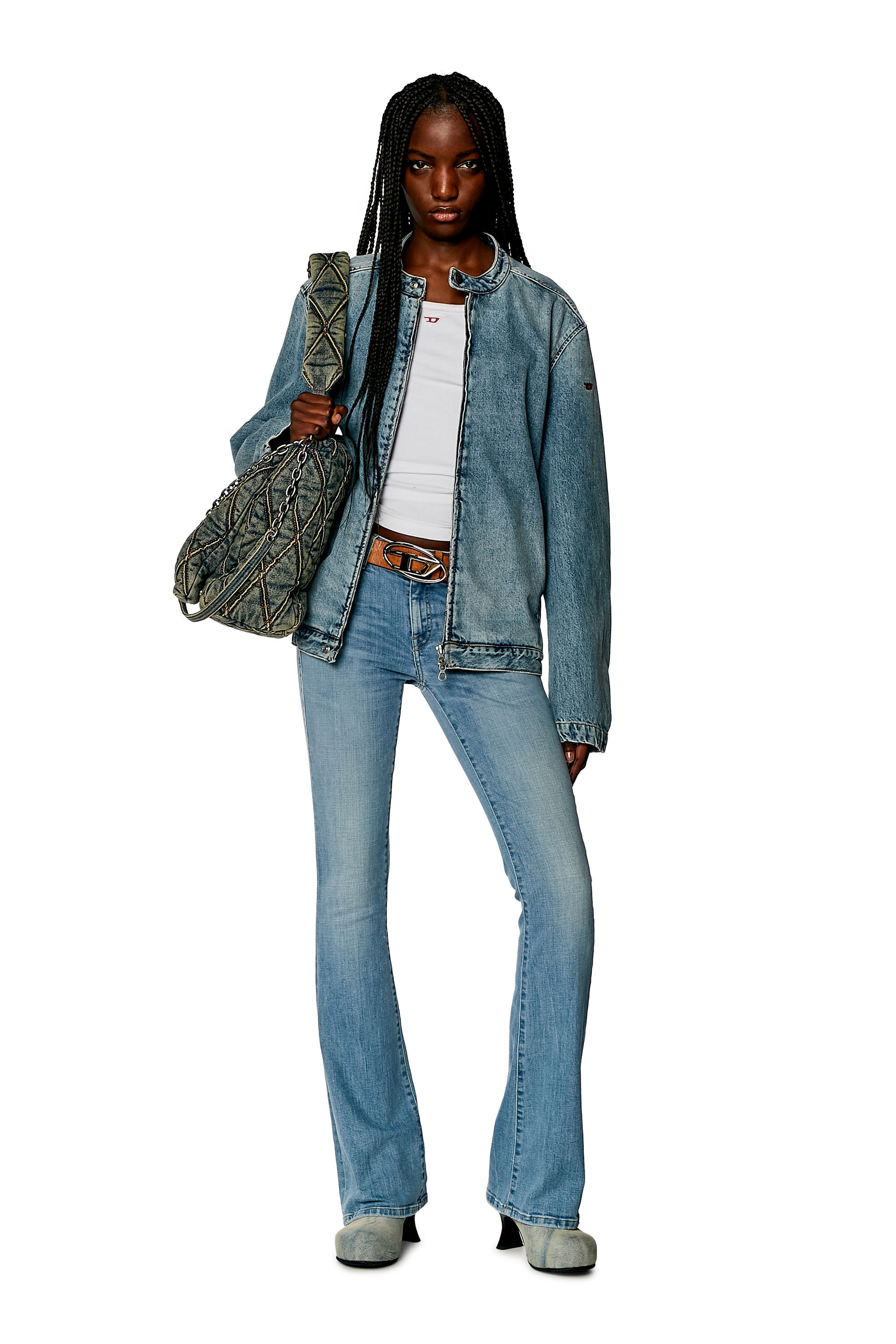 Light blue flare jeans new arrivals