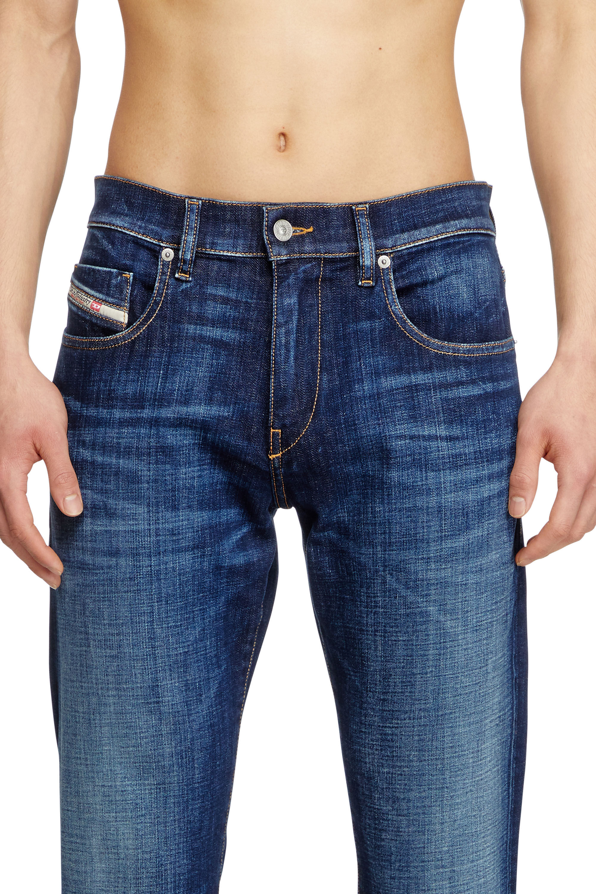 Men's Slim Jeans | Medium blue | Diesel 2019 D-Strukt Men's Slim Jeans | Medium blue | Diesel 2019 D-Strukt
