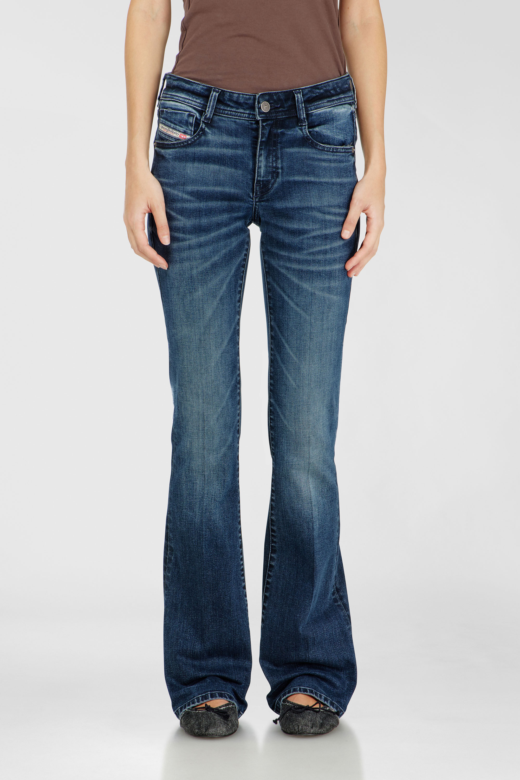Diesel - Woman's Bootcut Jeans 1969 D-Ebbey 0ILDY, Dark Blue - 4