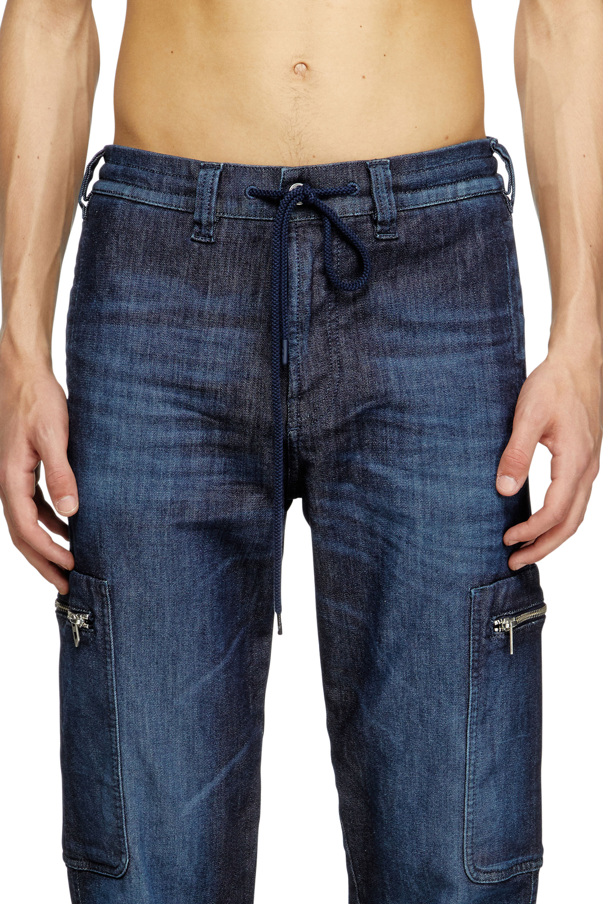 Diesel - Unisex's Slim D-Lab JoggJeans® 09L11, Dark Blue - 5