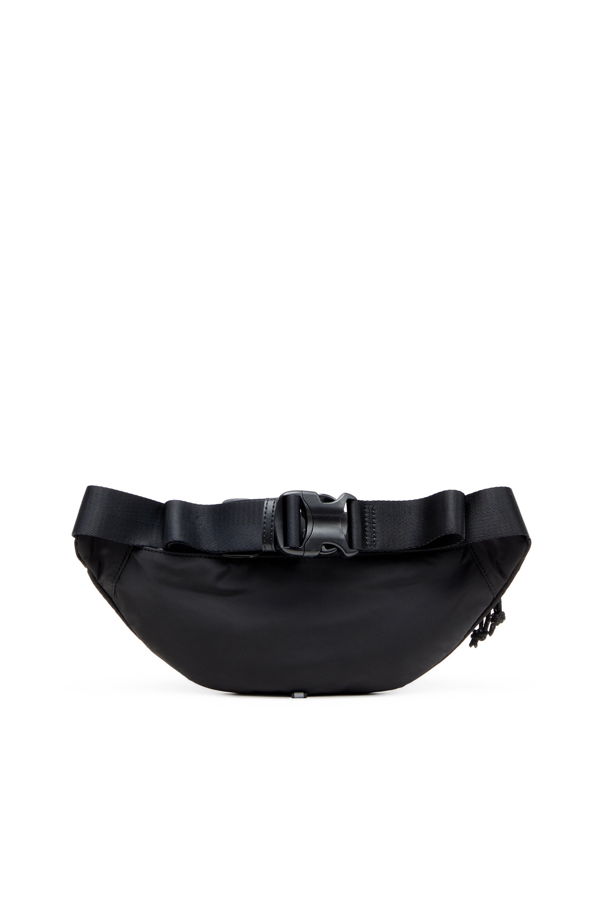 Men's D-Pack-Belt bag in satin-touch fabric | Black | Diesel TR