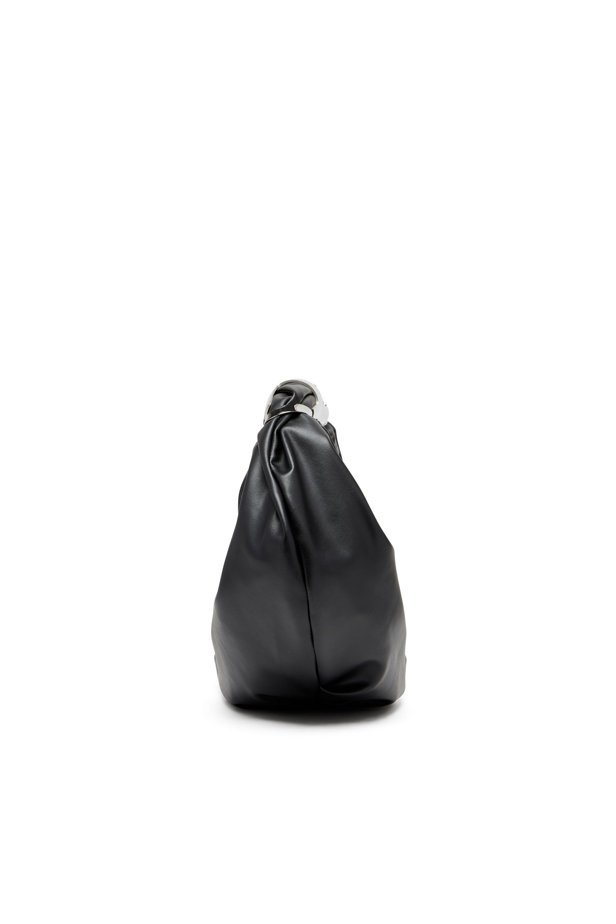 Women's Grab-D S-Hobo bag with Oval D handle | Black | Diesel