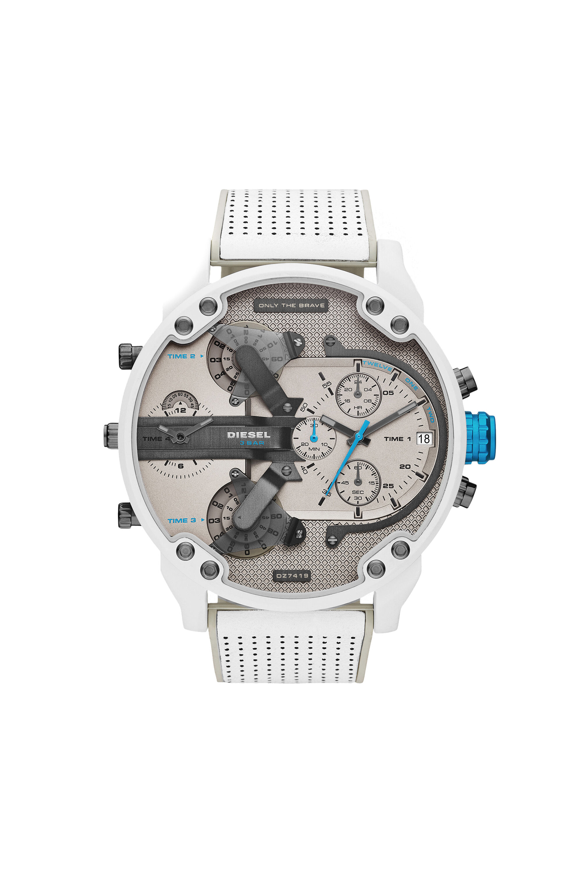 DZ7419 Man: Mr. Daddy 2.0 chronograph leather watch | Diesel