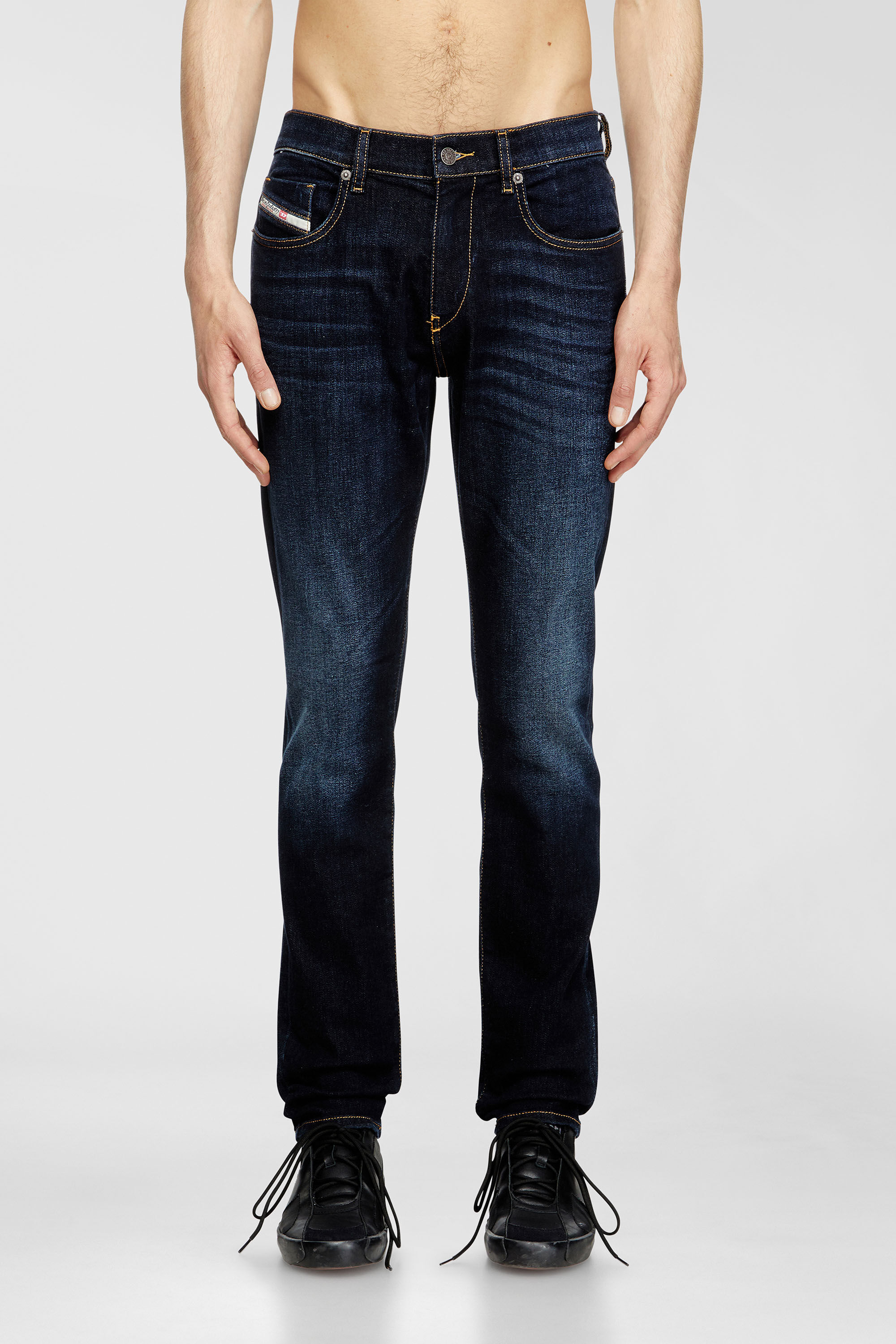 Men's Slim Jeans | Regular Waist 2019 D-StruktDark Blue | Diesel TR