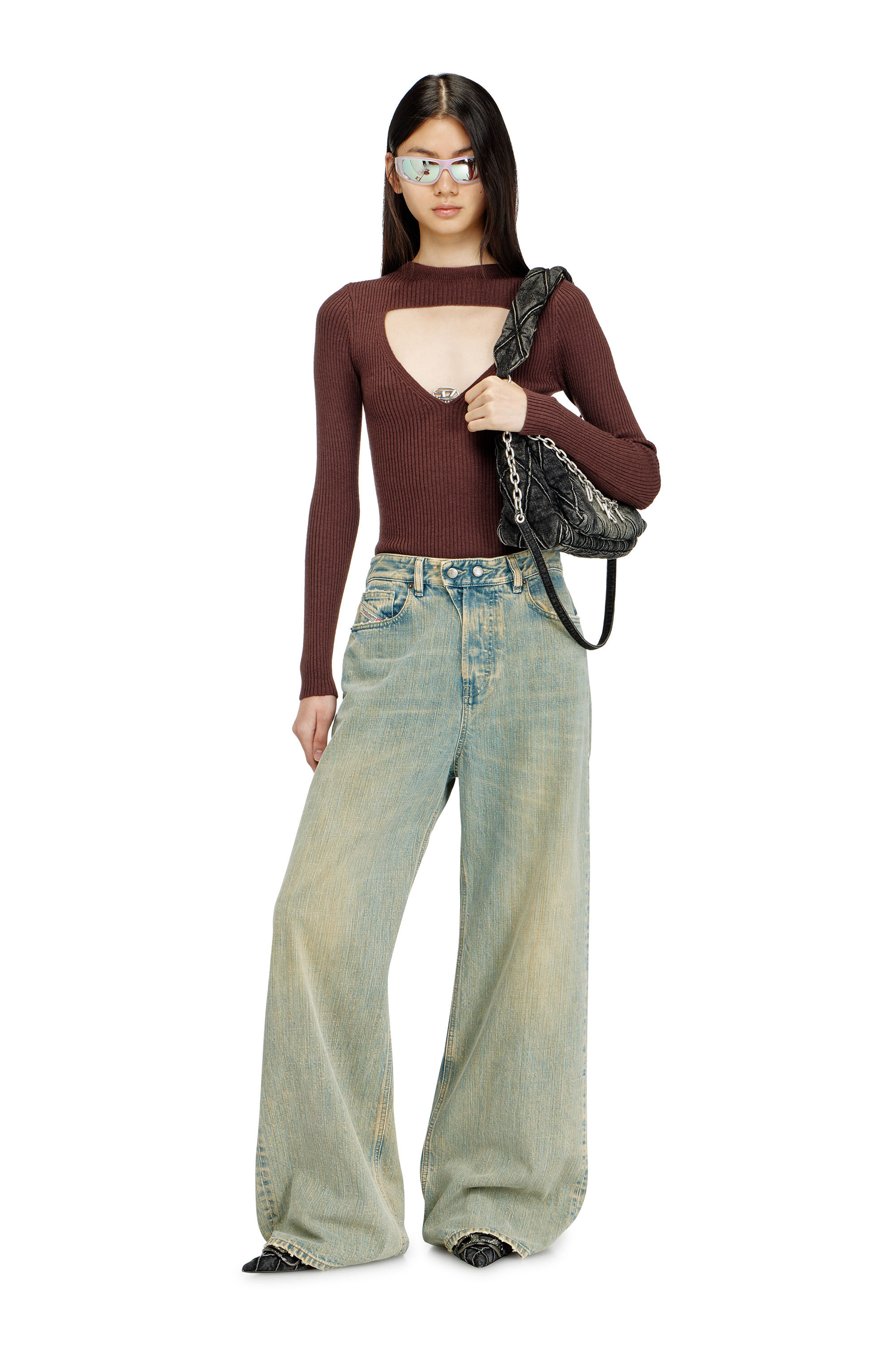 Women's Relaxed Jeans | Low Waist 1996 D-Sire | Medium blue