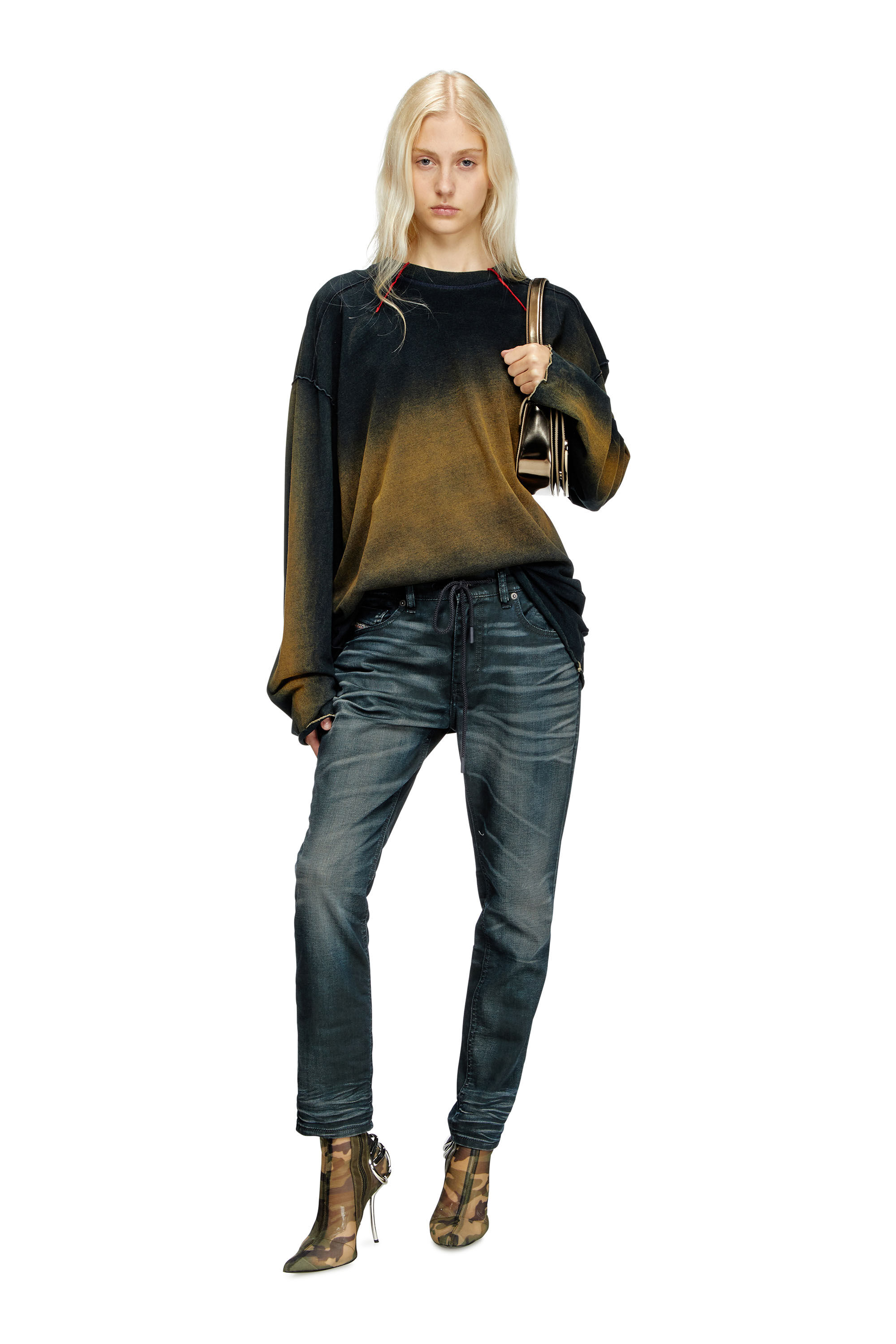 Women's Regular Jeans | Dark Blue | Diesel 2031 D-Krailey Joggjeans®