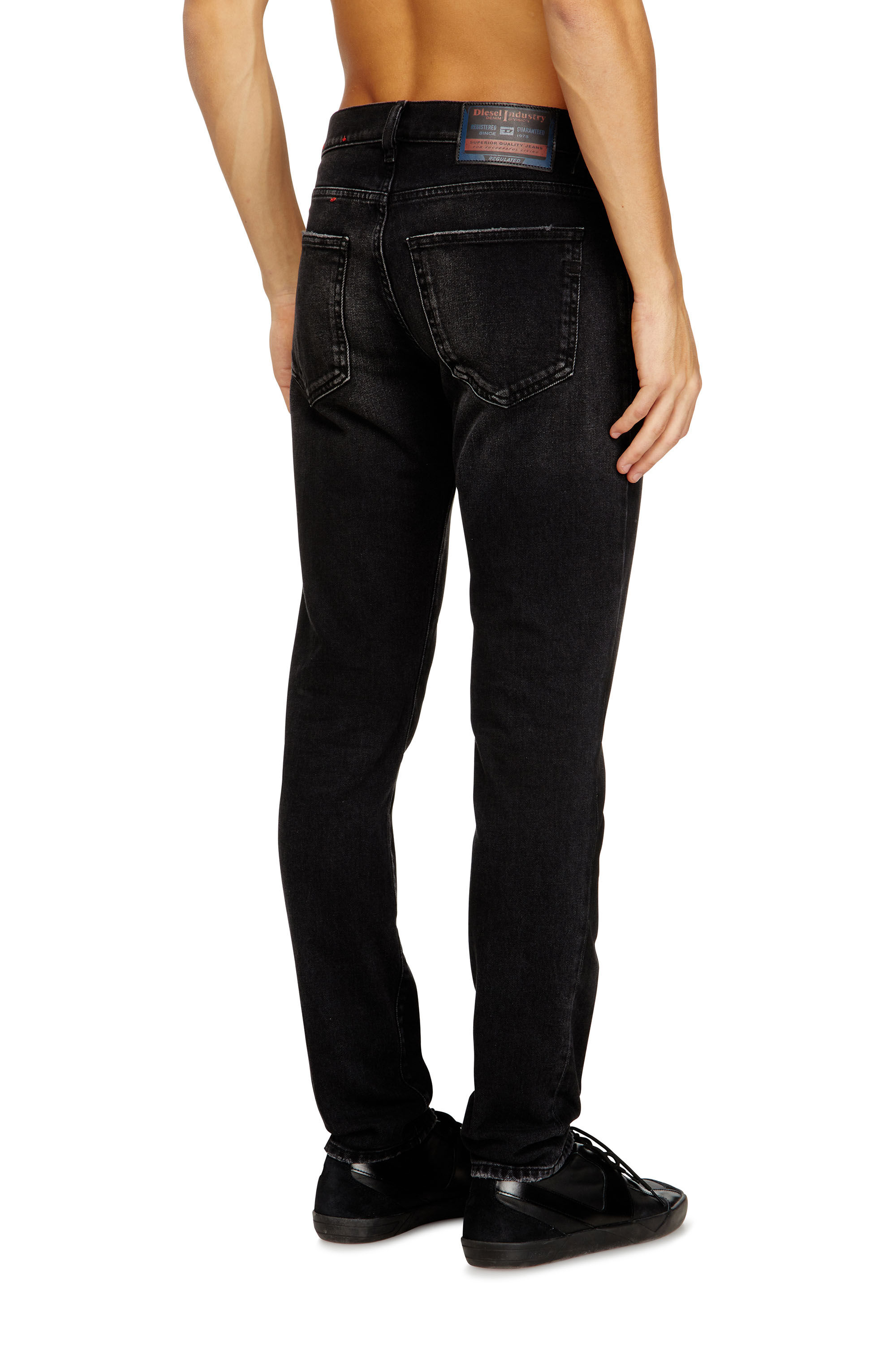 Men's Slim Jeans | Black/Dark grey | Diesel 2019 D-Strukt