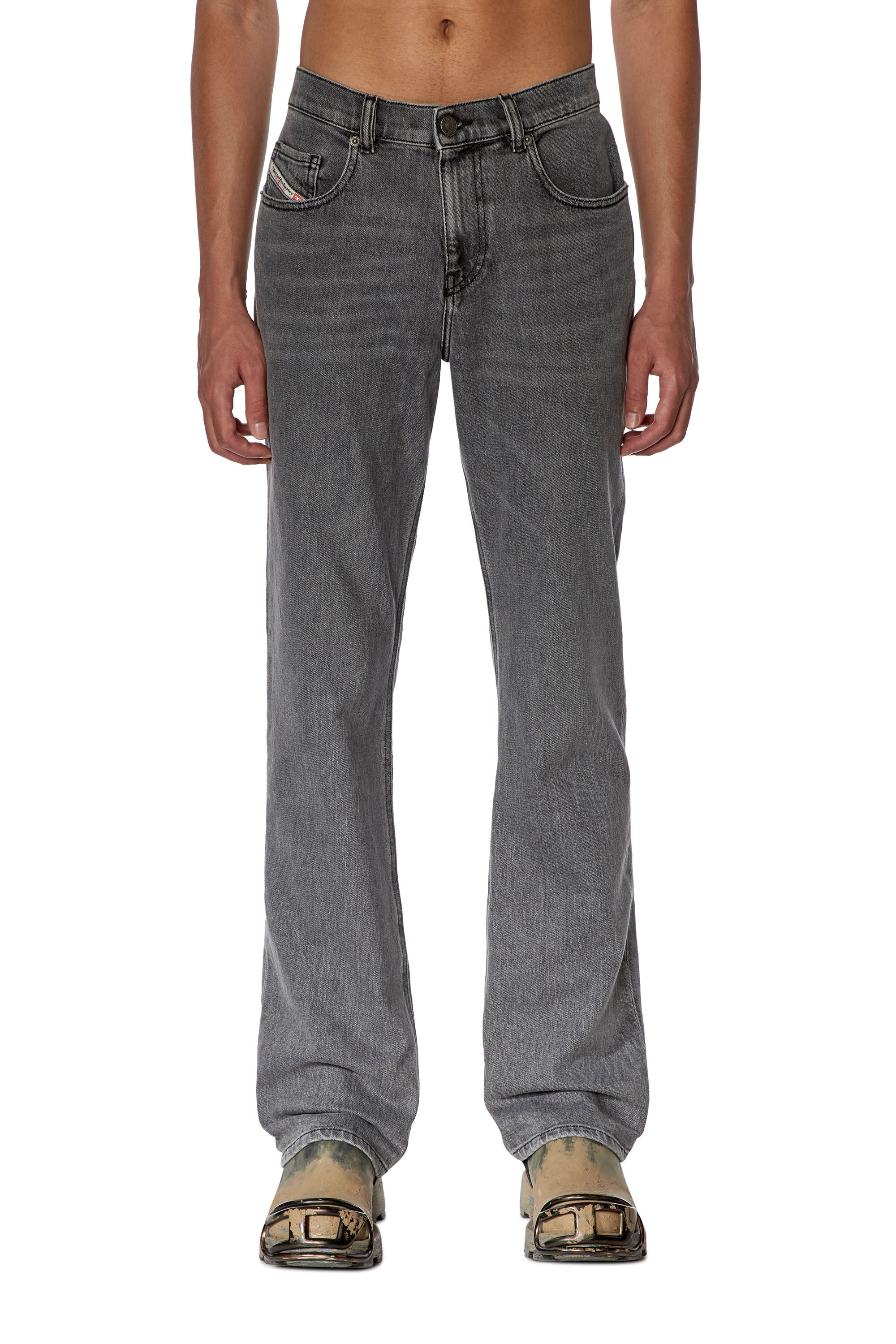 Bootcut jeans mens black on sale