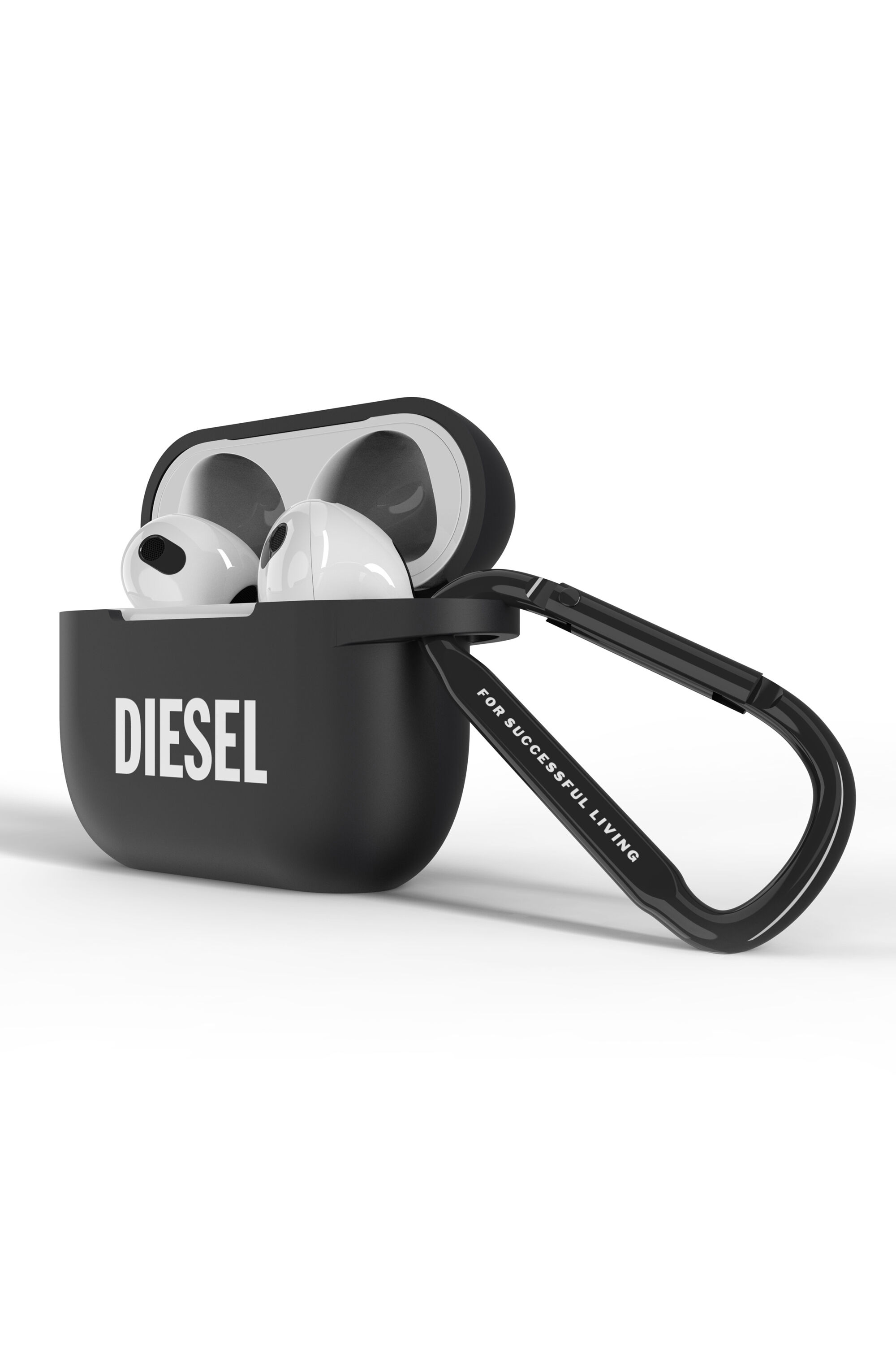 Women's Airpod case silicone for AirPods 3 | Black | Diesel