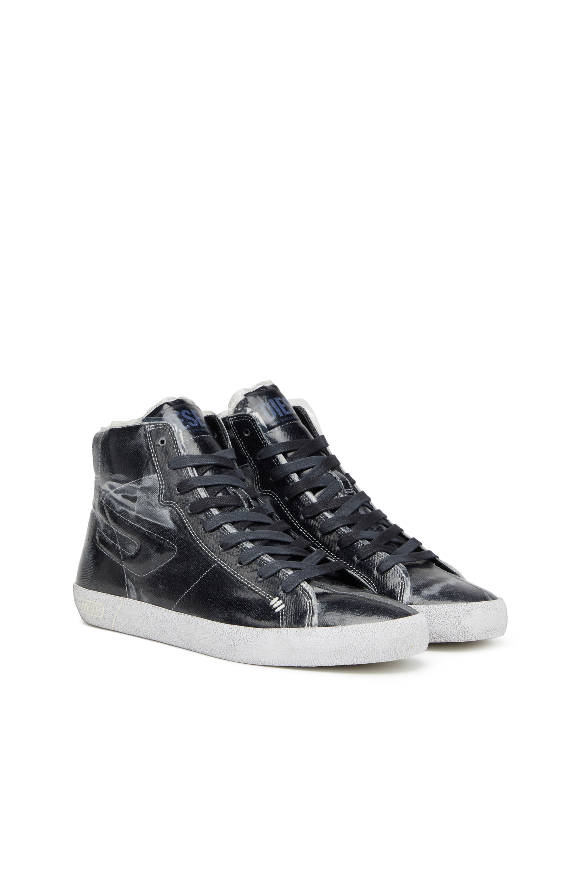 Men's S-Leroji Mid - High-top canvas sneakers with TPU overlay
