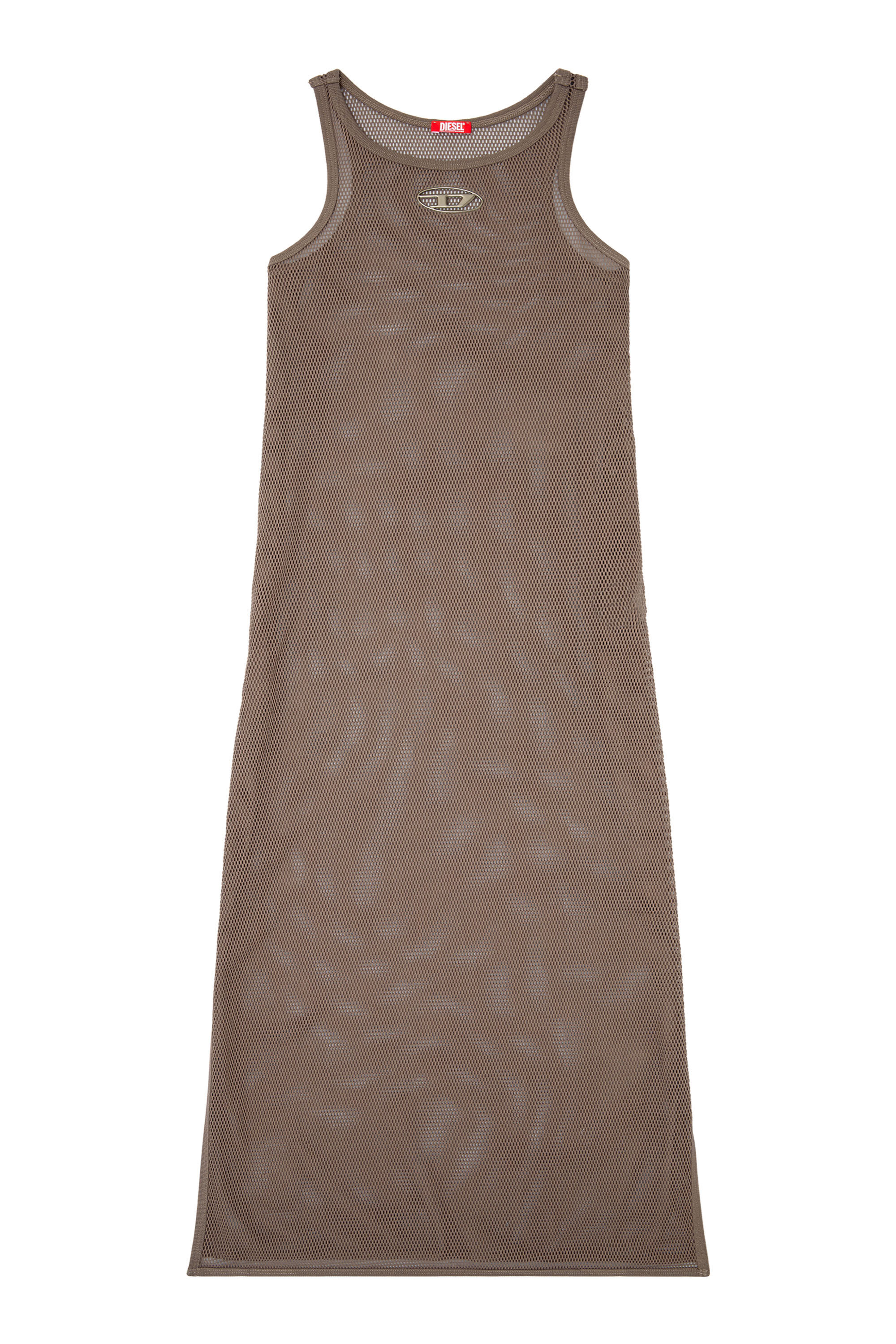 Diesel - JENNIFER-UTLT, Woman's Mesh beach cover-up in Brown - 4