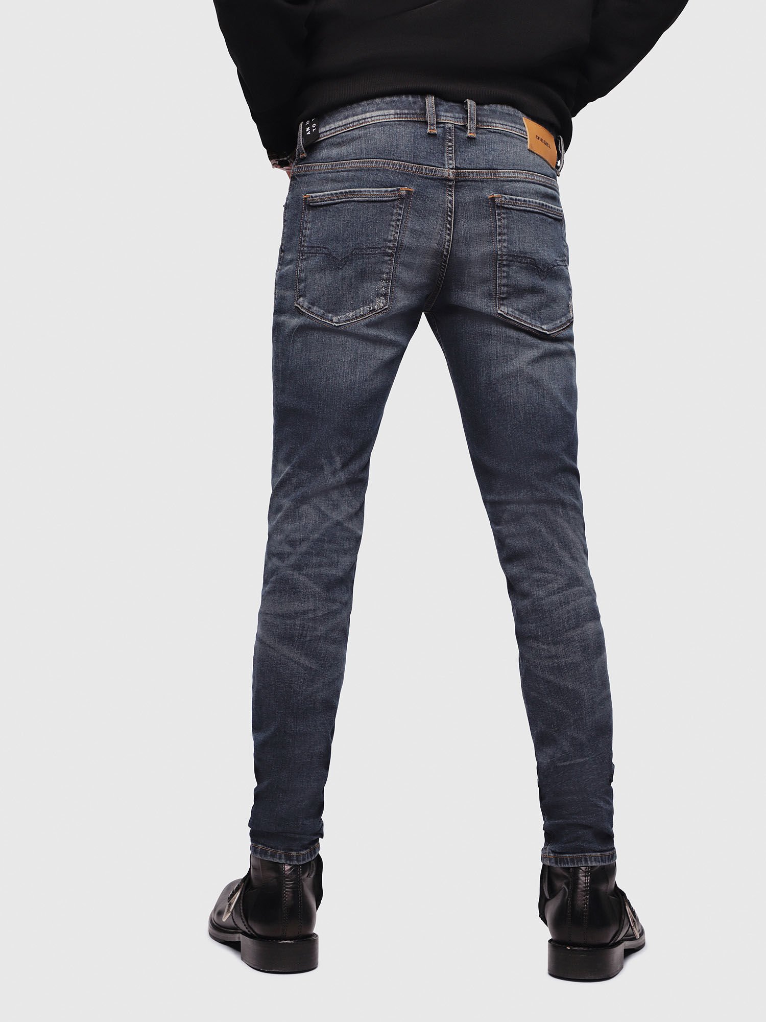 Men: Skinny Dark blue Jeans | Diesel