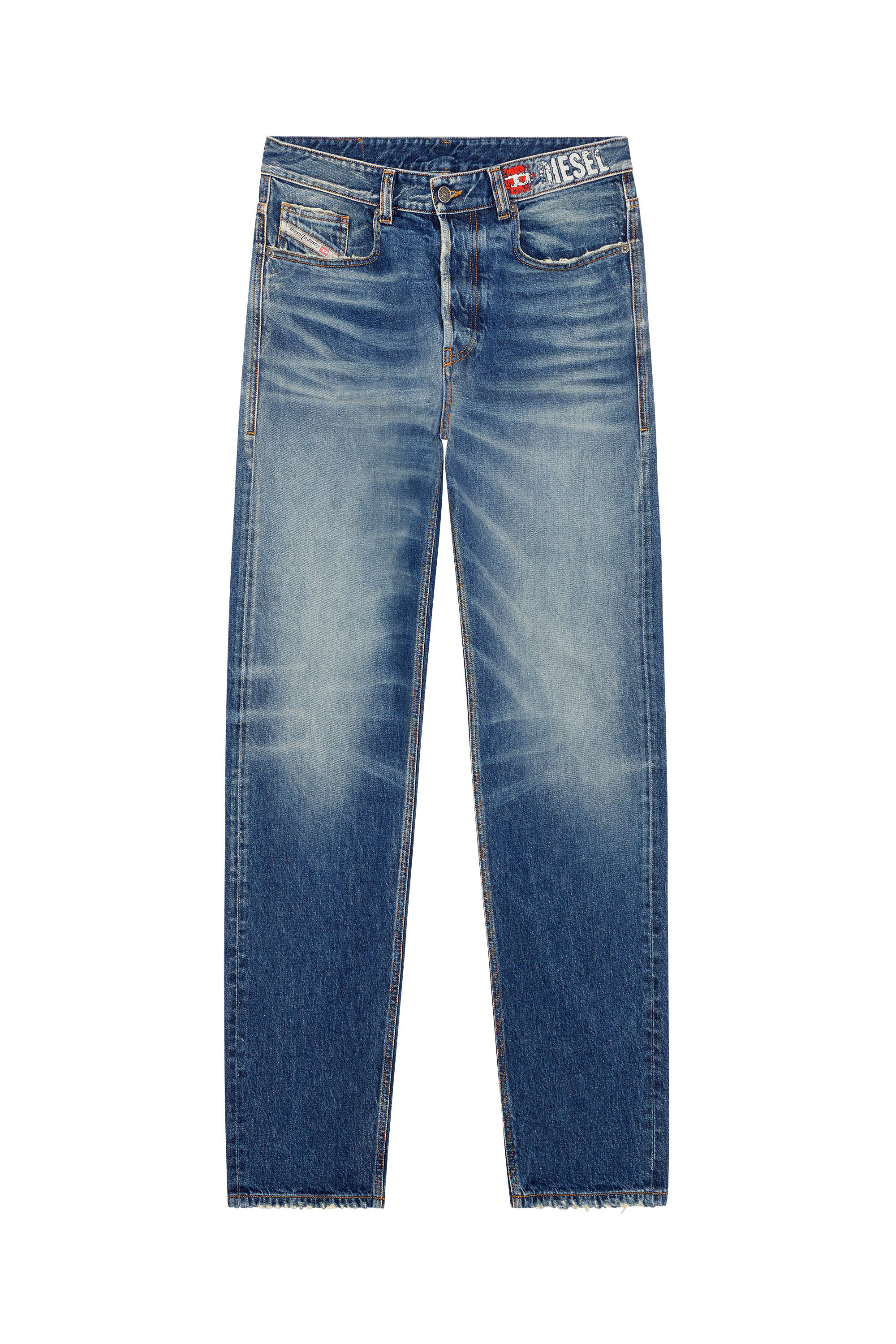 Diesel - Straight Jeans 2010 D-Macs 09H02, Medium blue - Image 2