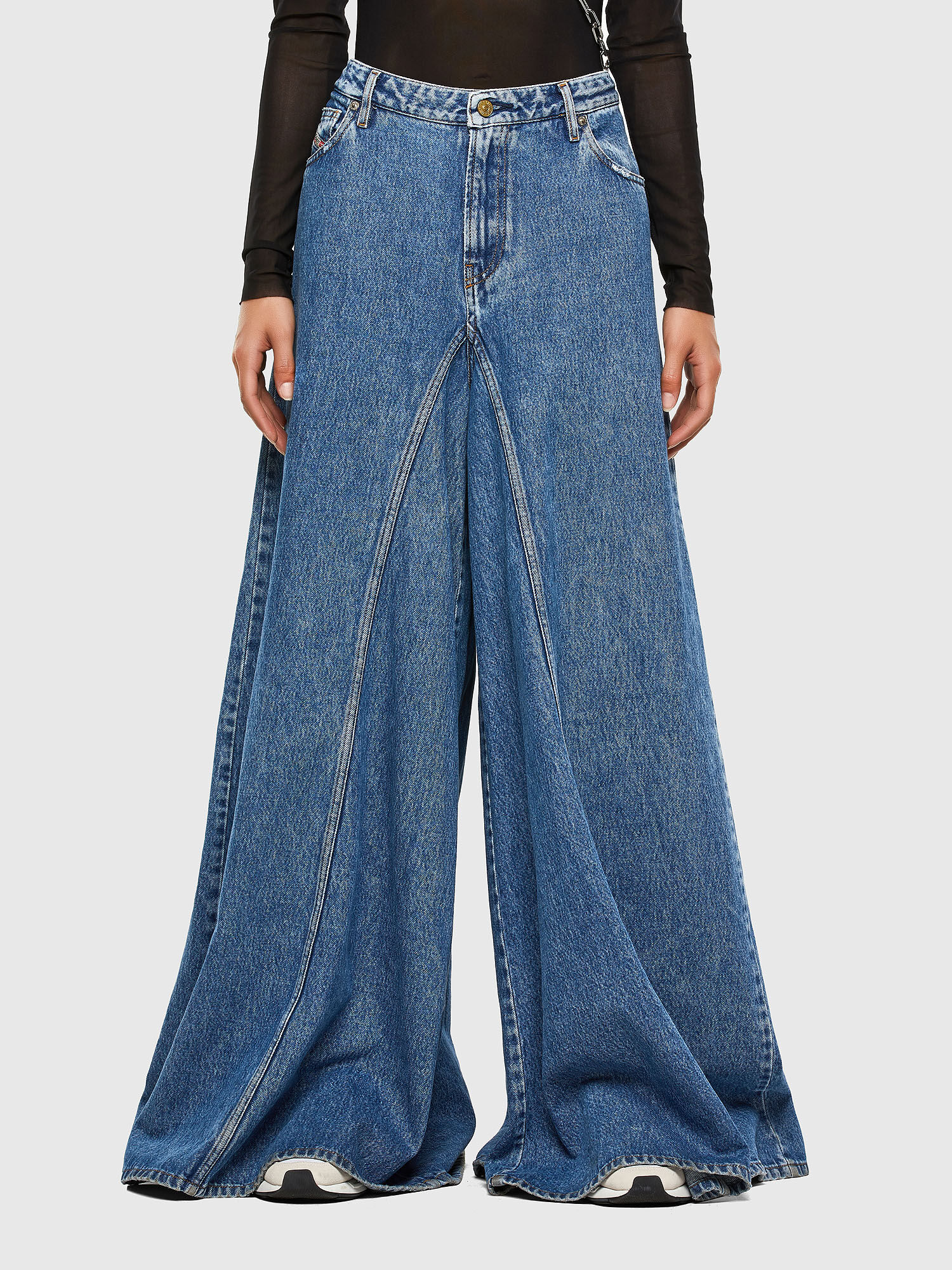 diesel flared jeans