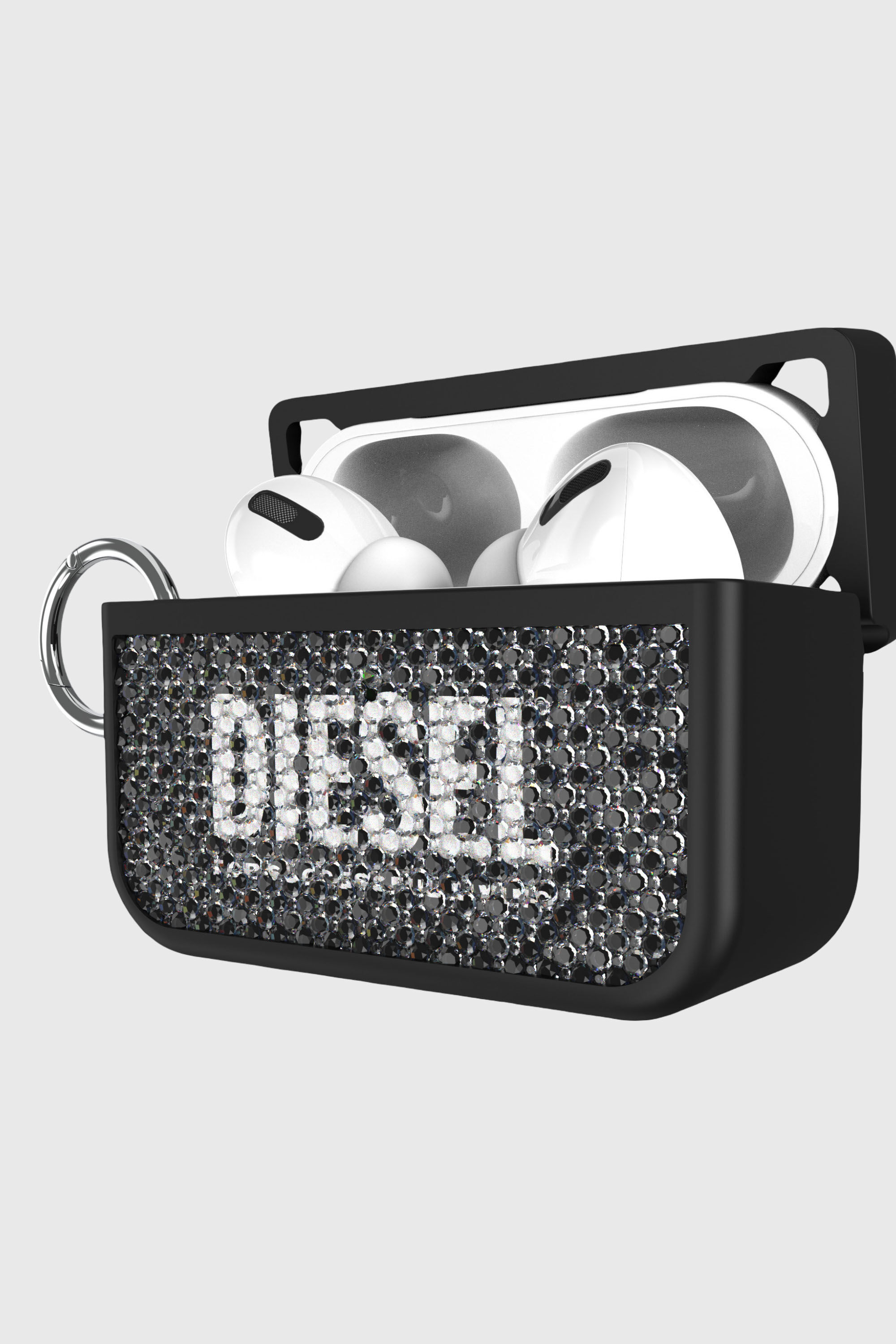 Women's Swarovski Crystal Case for Airpods Pro / Pro 2 | Black